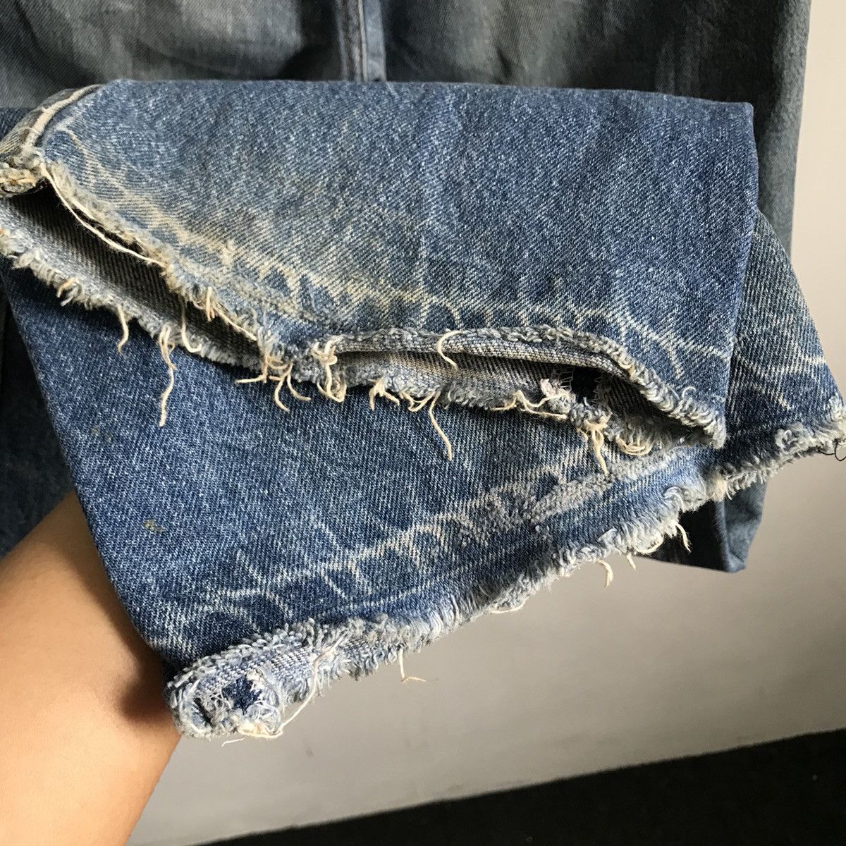 Levi's Levis 501xx Distressed Jeans Denim Size US 31 - 10 Thumbnail