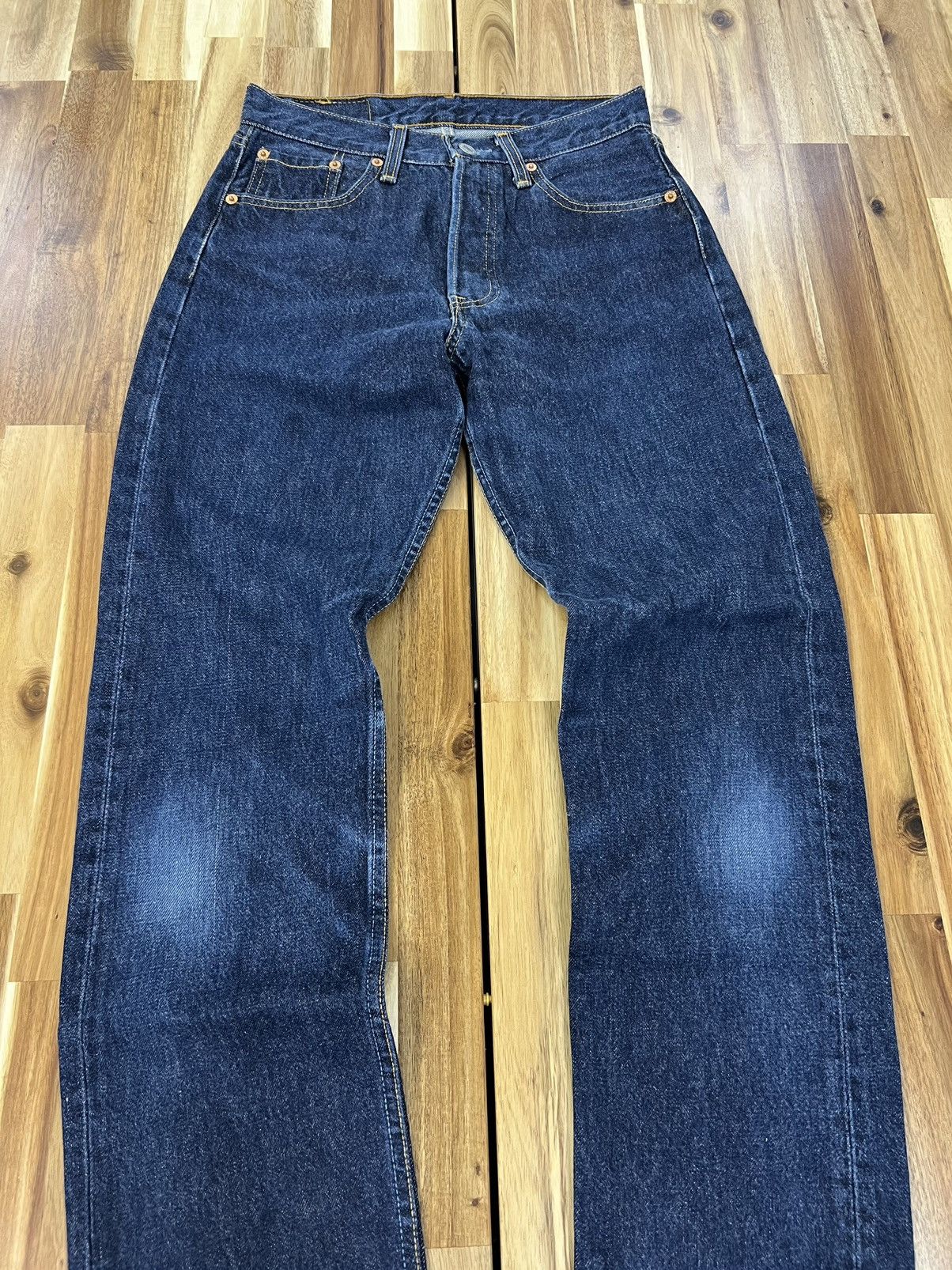 Levi's Levis 501 Button 524 Made in Usa Denim Jeans Size US 27 - 3 Thumbnail