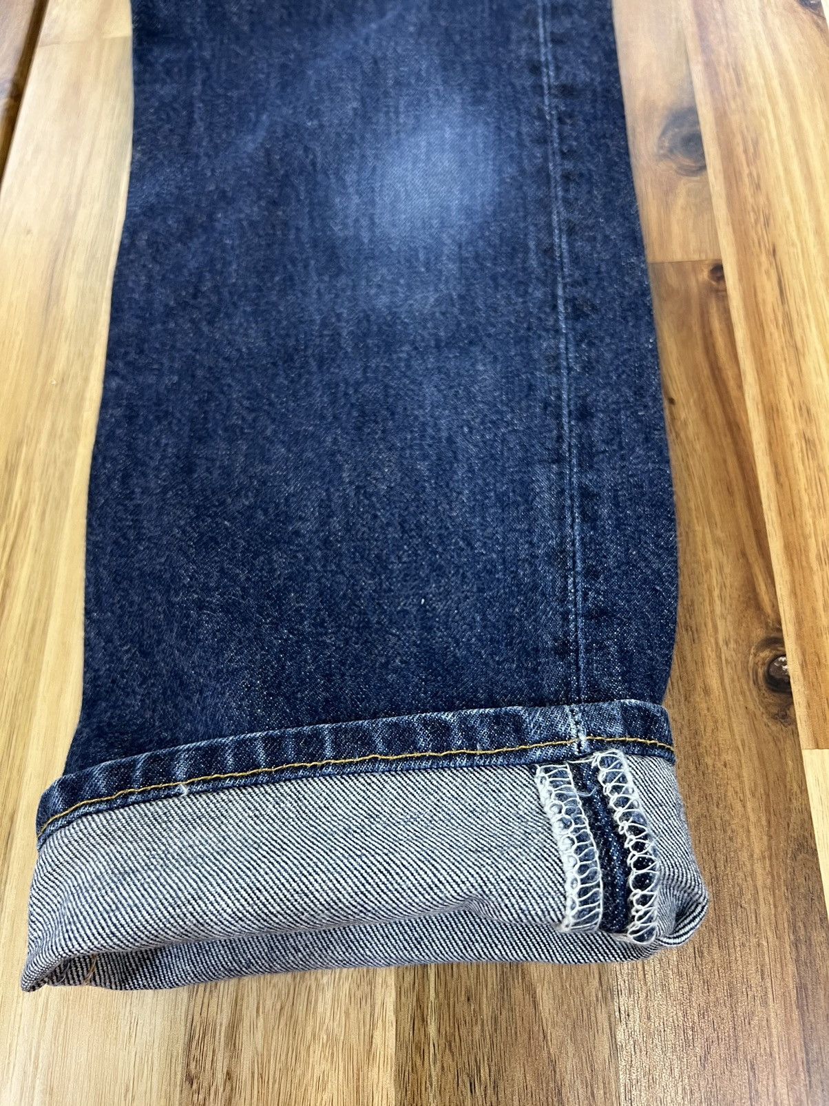 Levi's Levis 501 Button 524 Made in Usa Denim Jeans Size US 27 - 4 Thumbnail