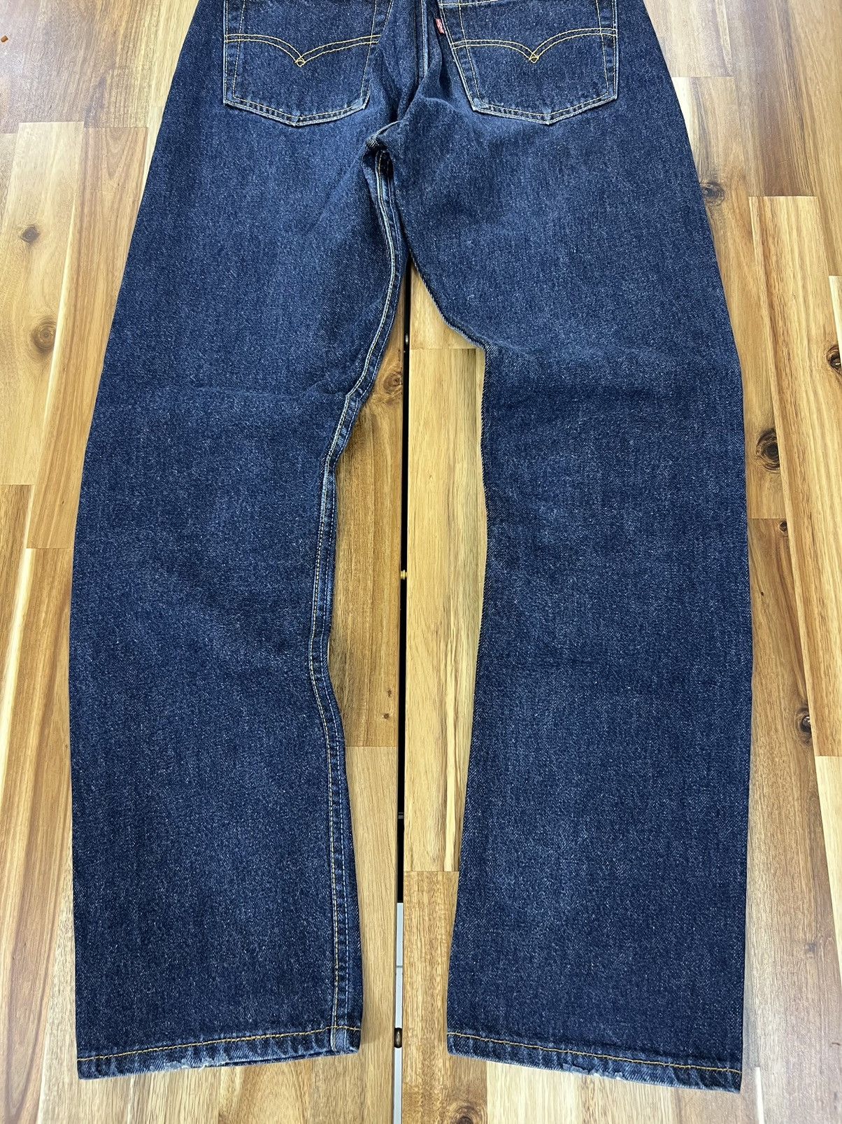 Levi's Levis 501 Button 524 Made in Usa Denim Jeans Size US 27 - 7 Thumbnail