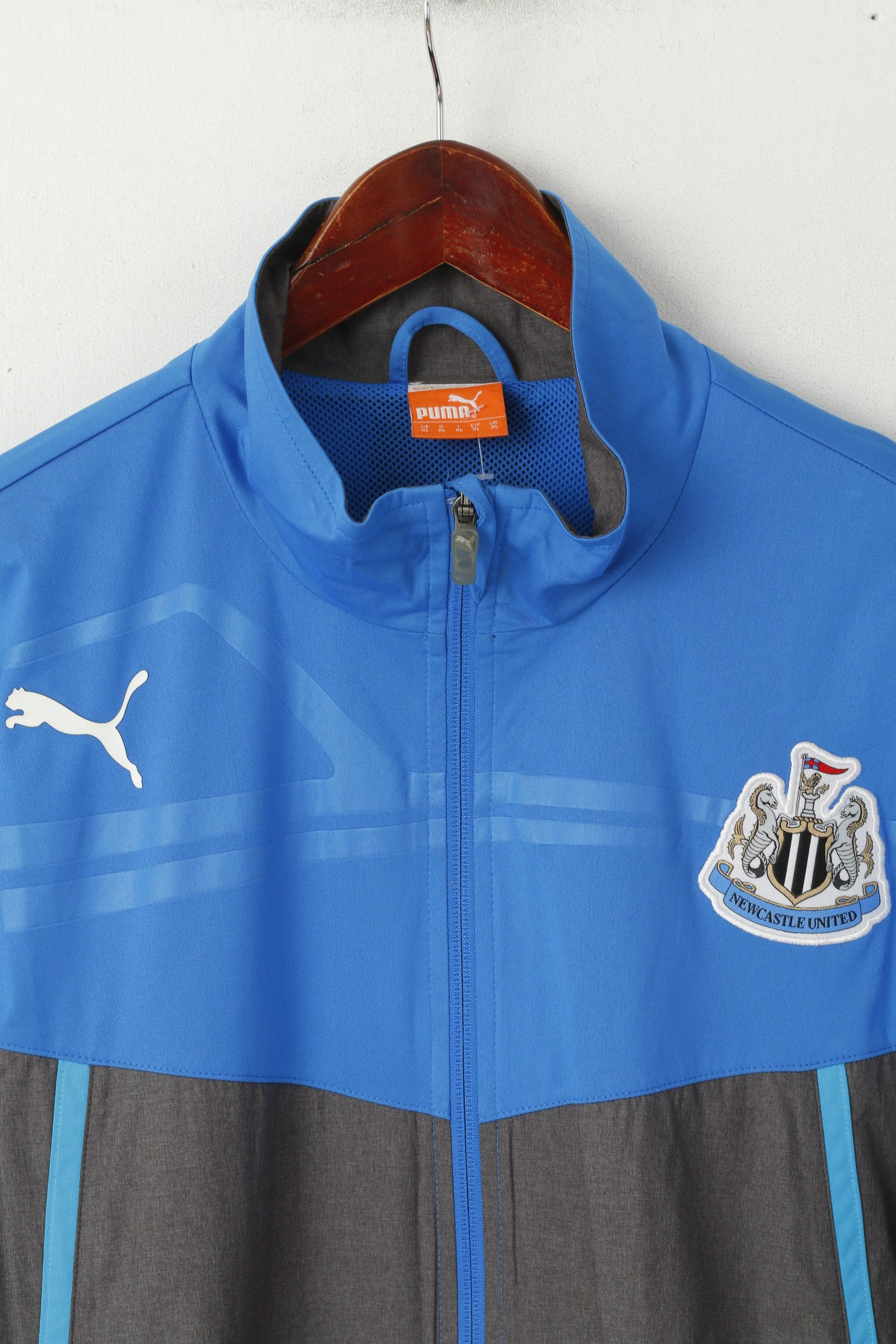Puma Puma Men XL Jacket Blue Newcastle United Football 1286 Size US XL / EU 56 / 4 - 3 Thumbnail