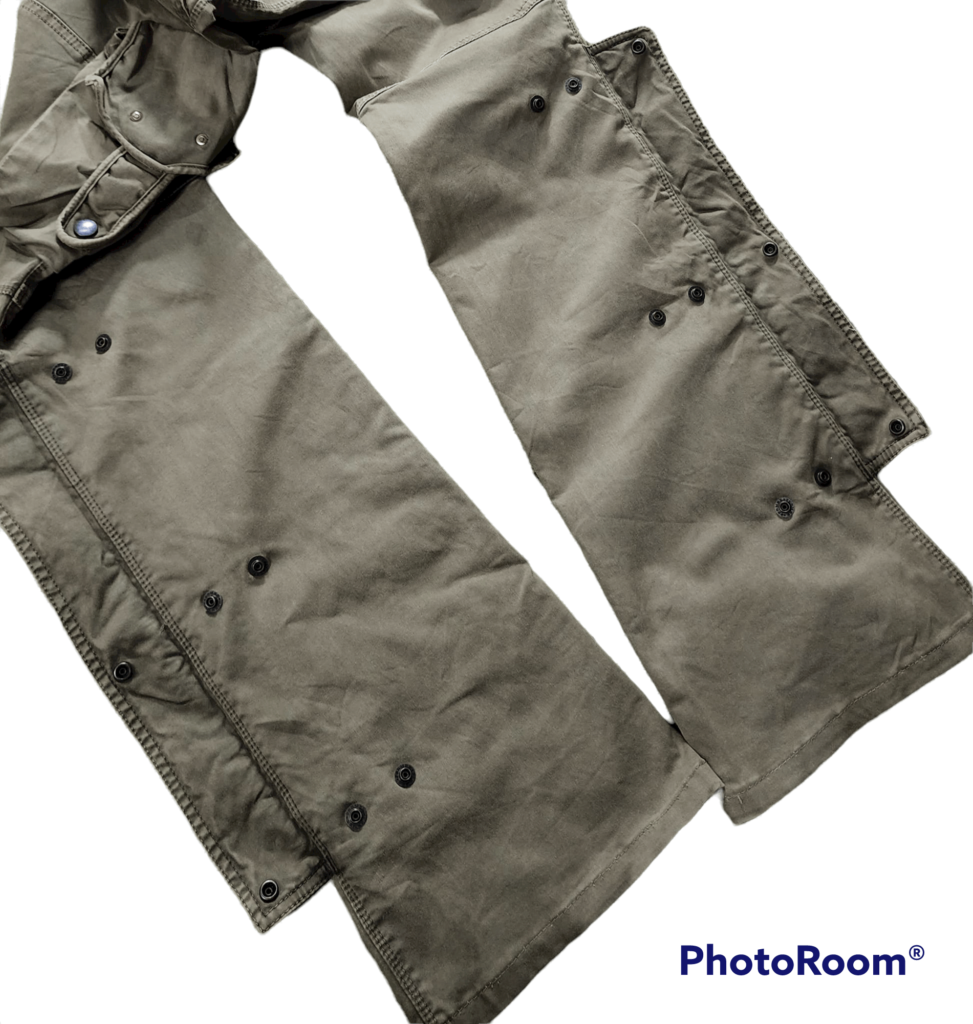 Designer × Japanese Brand × Tete Homme CP233 TETE HOMME 3D Pockets Military Streetwear Cargo Pant Size US 27 - 8 Thumbnail
