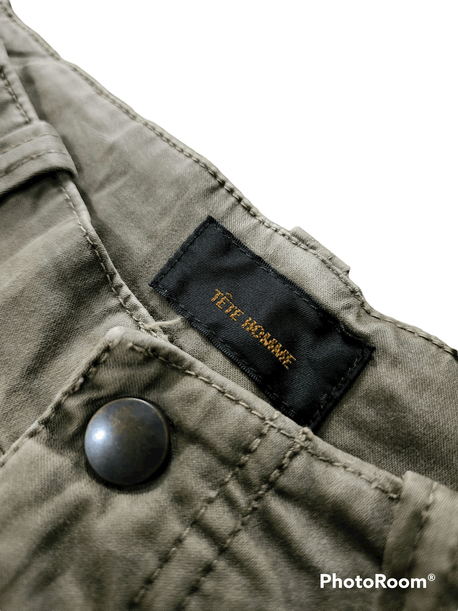 Designer × Japanese Brand × Tete Homme CP233 TETE HOMME 3D Pockets Military Streetwear Cargo Pant Size US 27 - 7 Thumbnail