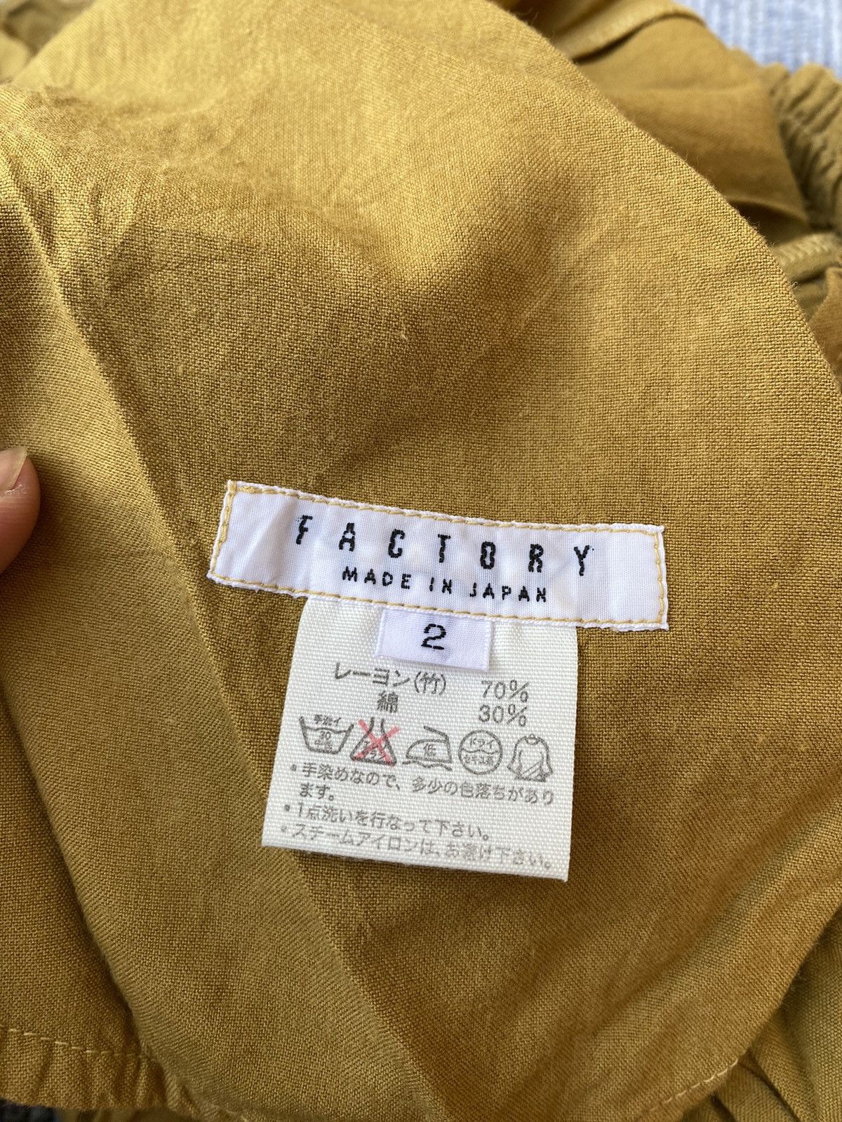 Japanese Brand factory japanese pants Size 28" / US 6 / IT 42 - 7 Thumbnail