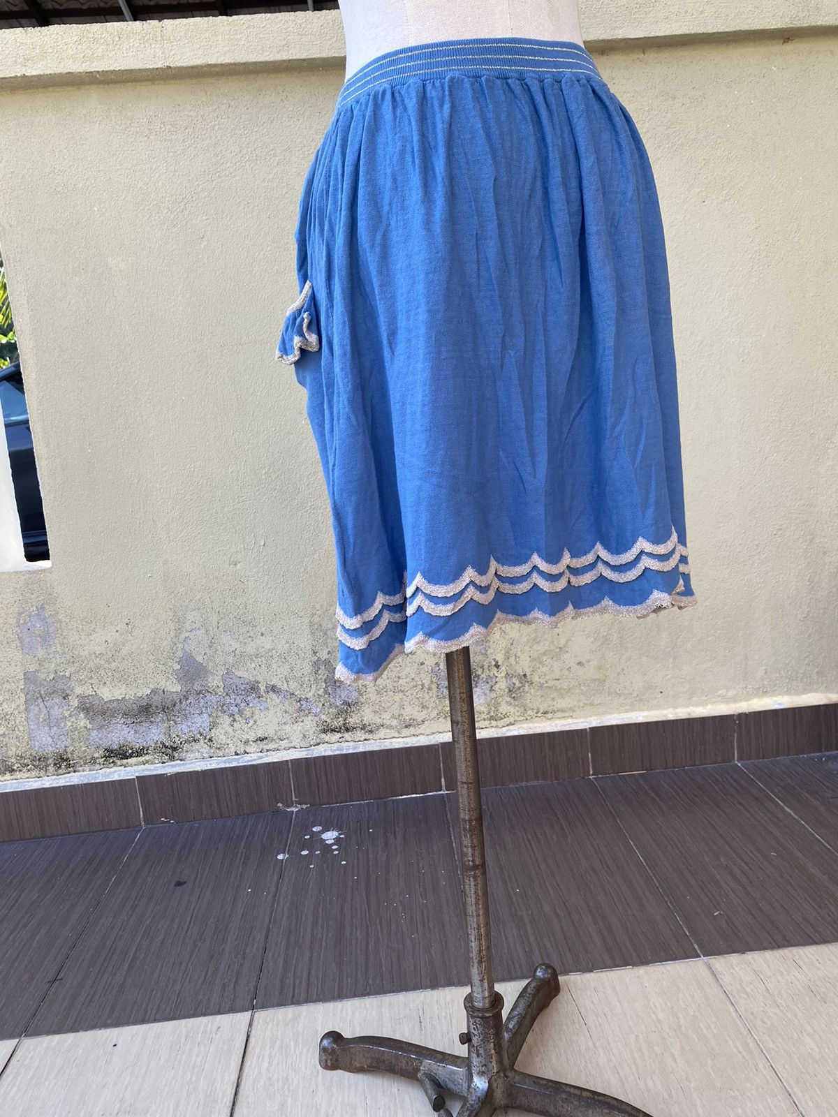 Issey Miyake blue skirt Size 28" / US 6 / IT 42 - 3 Thumbnail