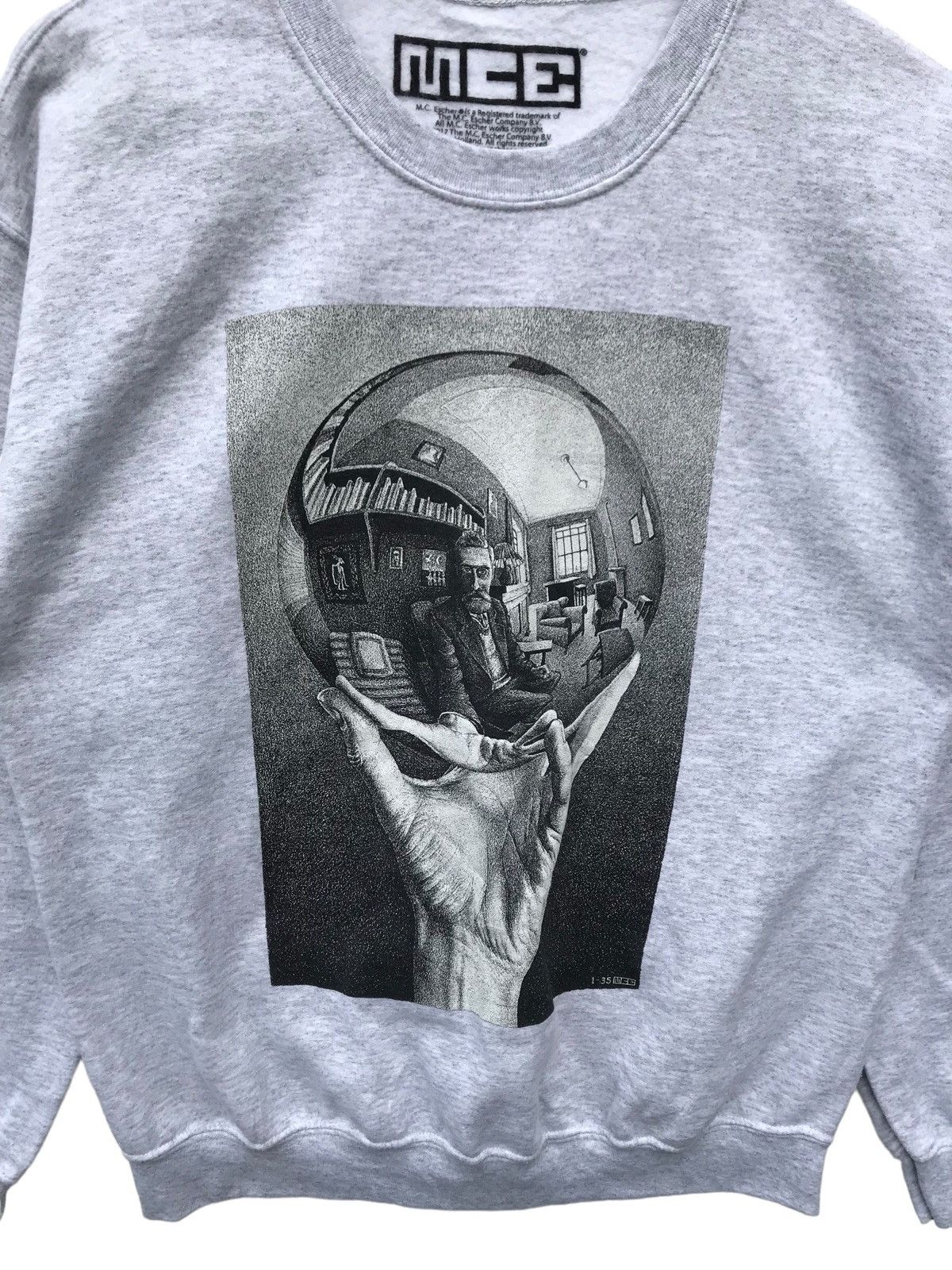 Art Comes First MC Escher Art Graphic Artist Pop Art Sweatshirt Size US S / EU 44-46 / 1 - 3 Thumbnail