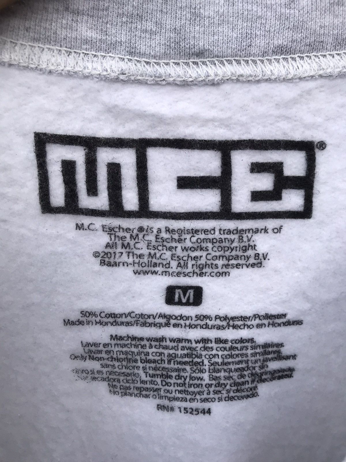 Art Comes First MC Escher Art Graphic Artist Pop Art Sweatshirt Size US S / EU 44-46 / 1 - 2 Thumbnail