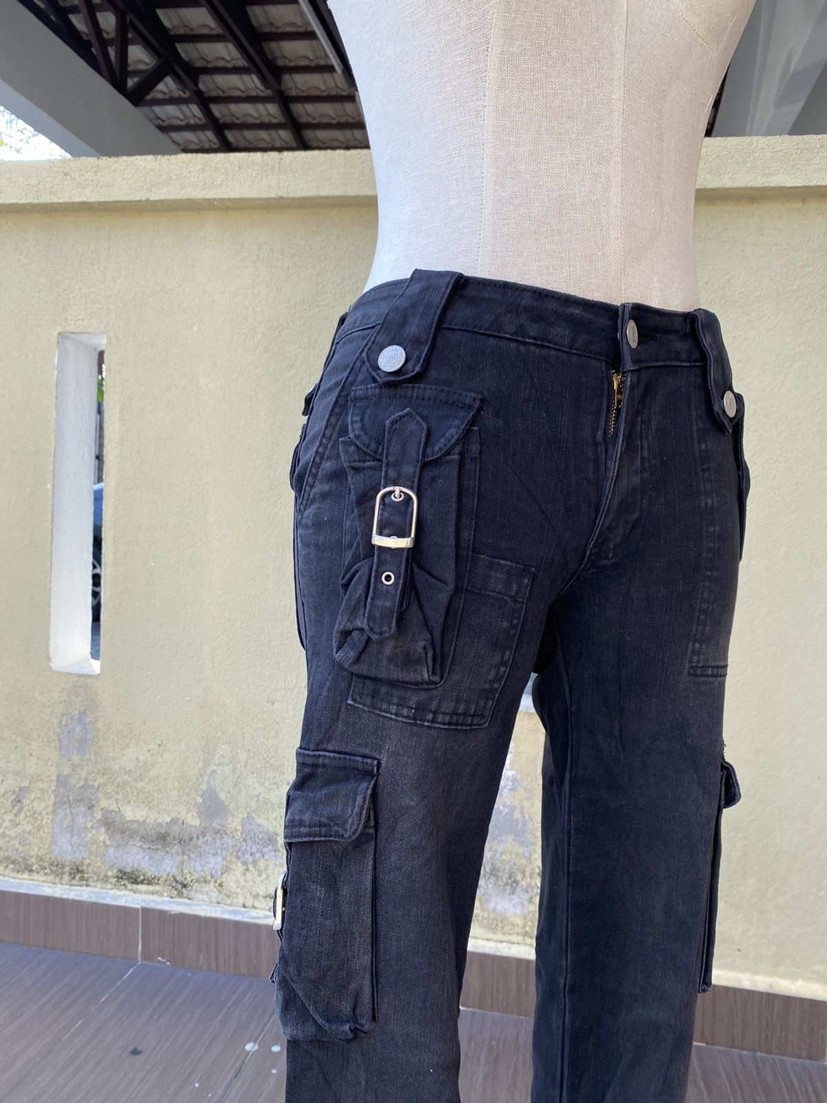 Japanese Brand multi pocket pants Size 28" / US 6 / IT 42 - 5 Thumbnail
