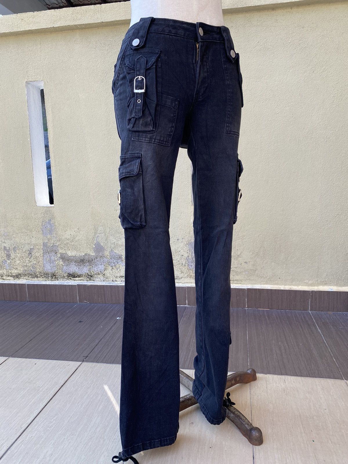 Japanese Brand multi pocket pants Size 28" / US 6 / IT 42 - 4 Thumbnail