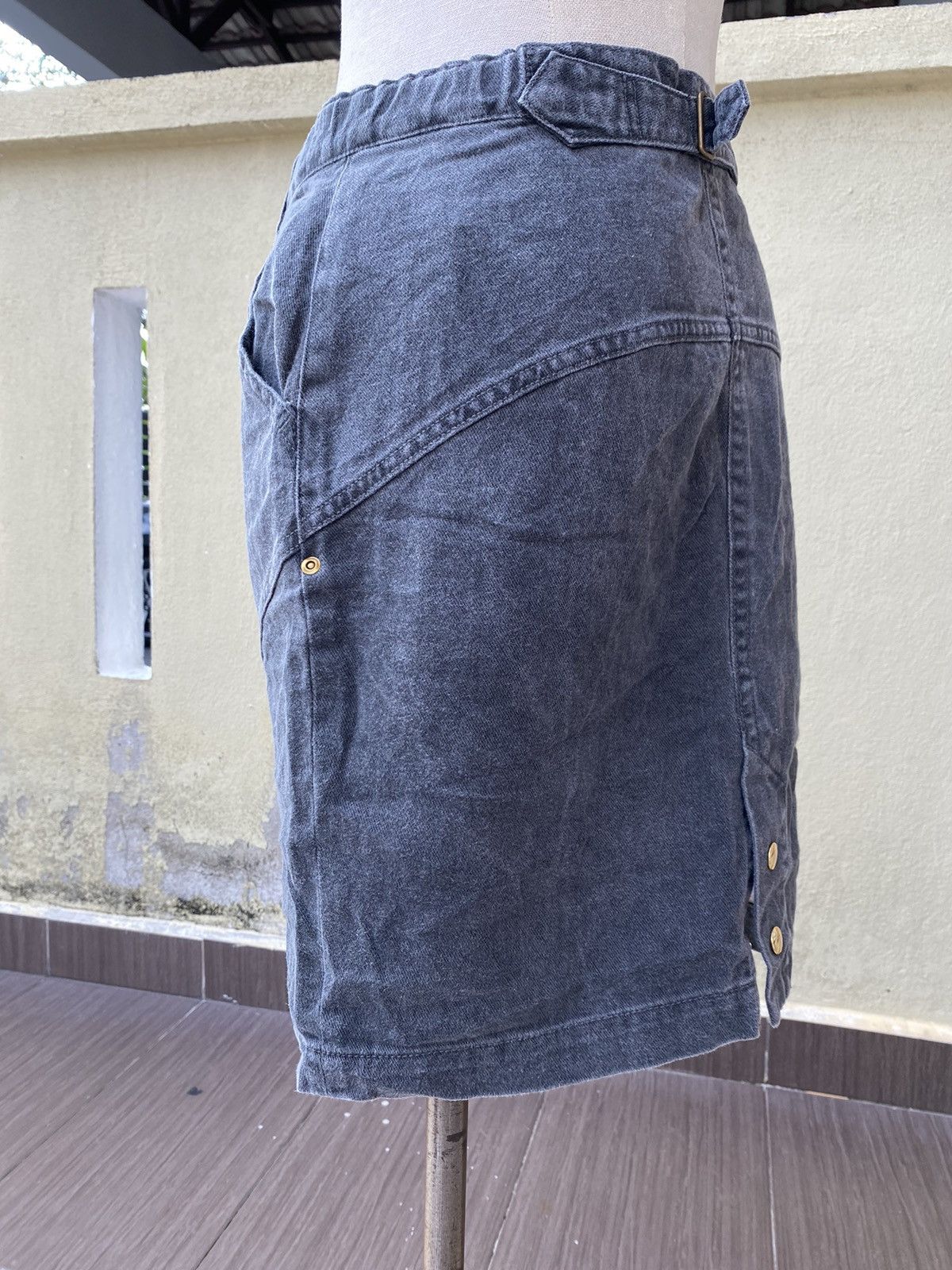 Issey Miyake denim skirt Size 29" - 3 Thumbnail