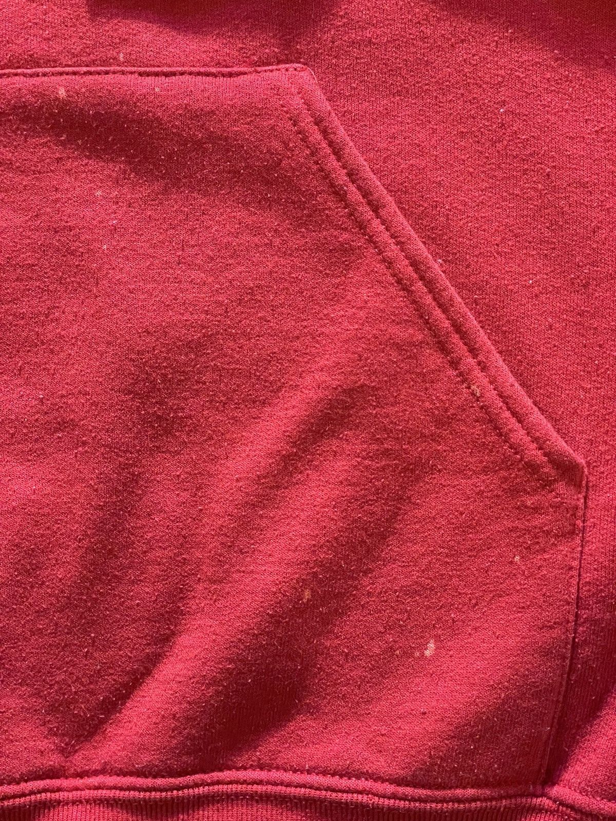 Other Vintage Y2K Jerzees Blank Red Hoodie Size Large Size US L / EU 52-54 / 3 - 4 Thumbnail