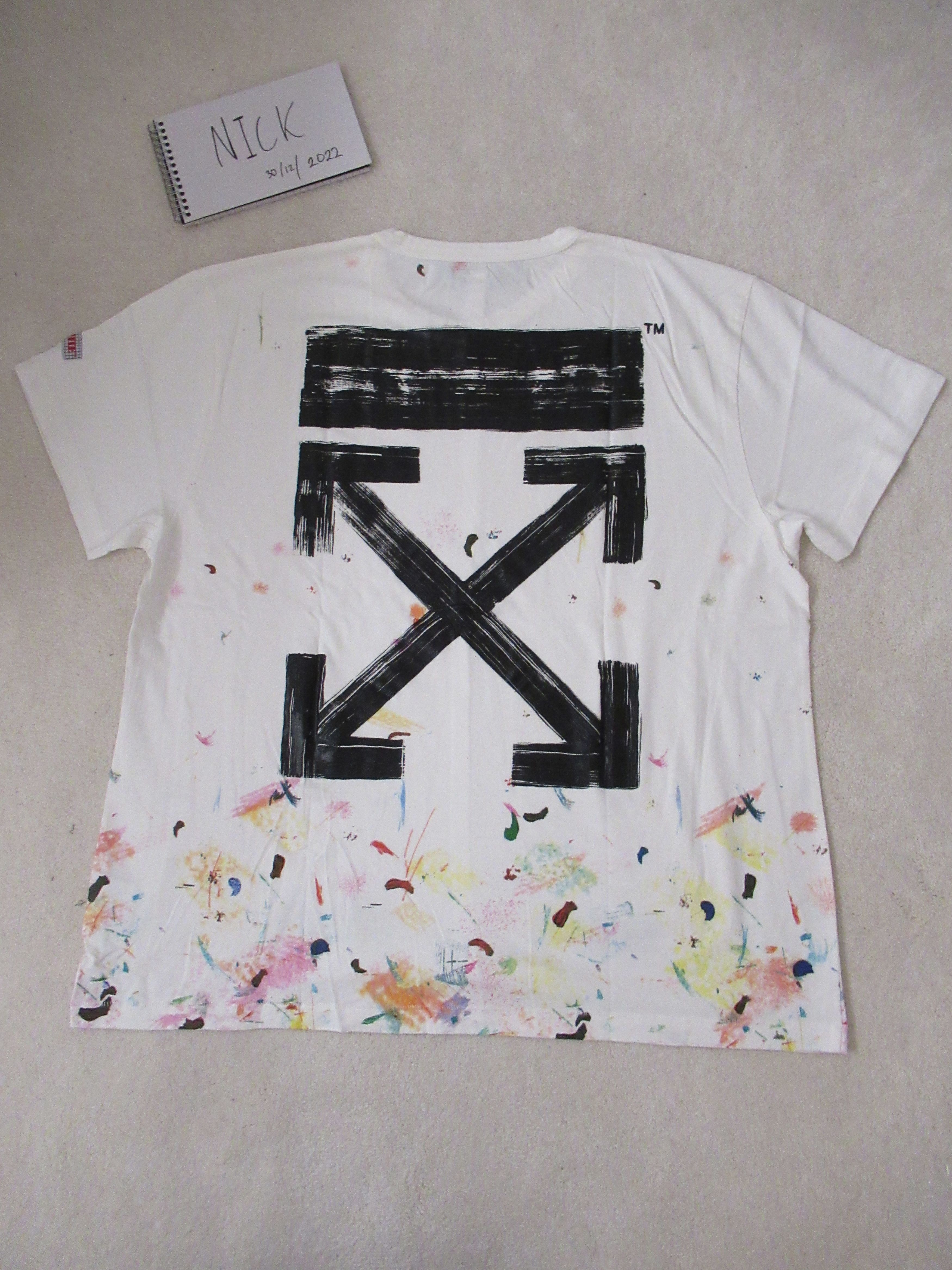 Off-White Off White Galaxy Arrows White Virgil New XXS Size US XXS / EU 40 - 1 Thumbnail