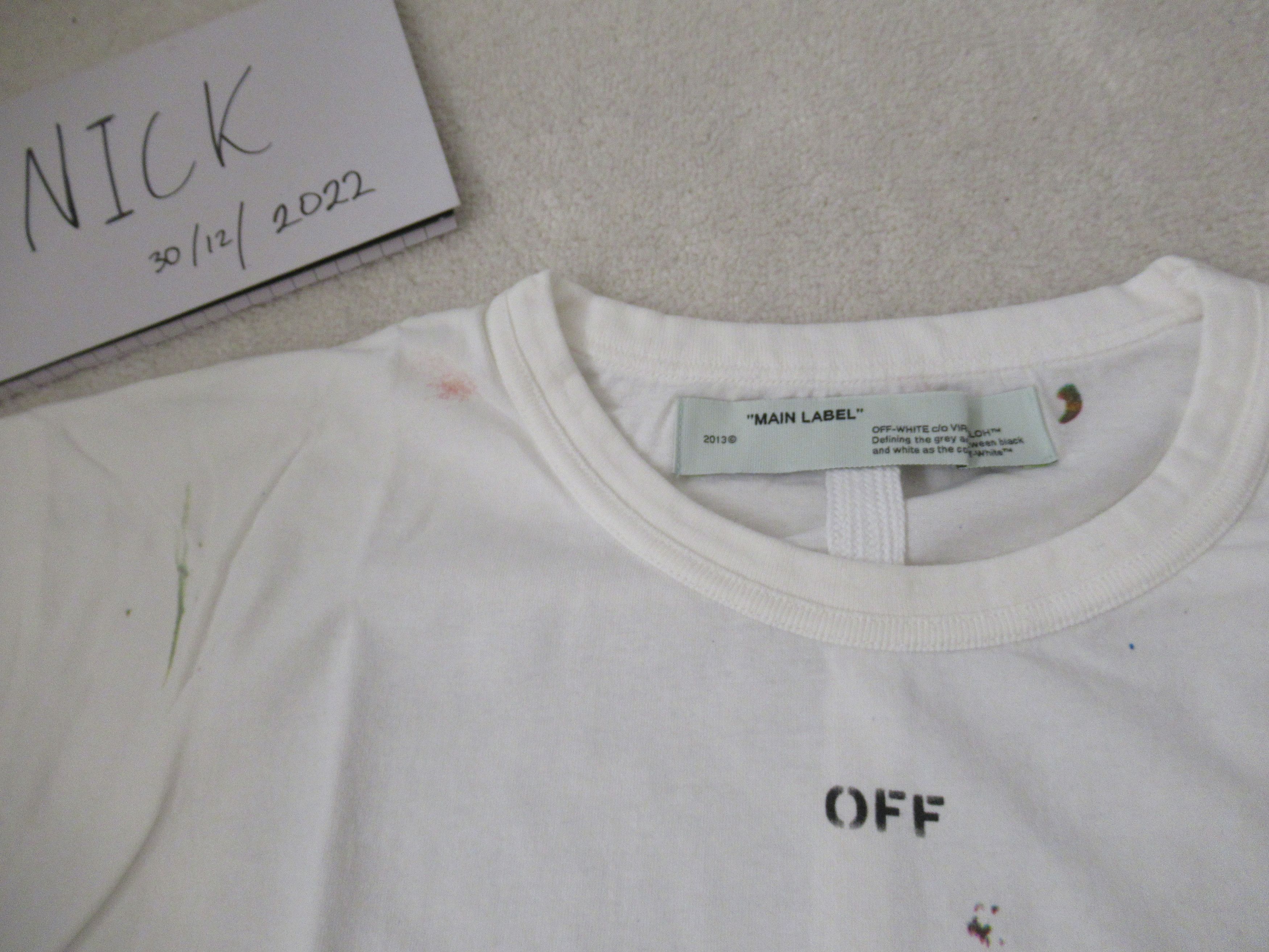 Off-White Off White Galaxy Arrows White Virgil New XXS Size US XXS / EU 40 - 5 Thumbnail