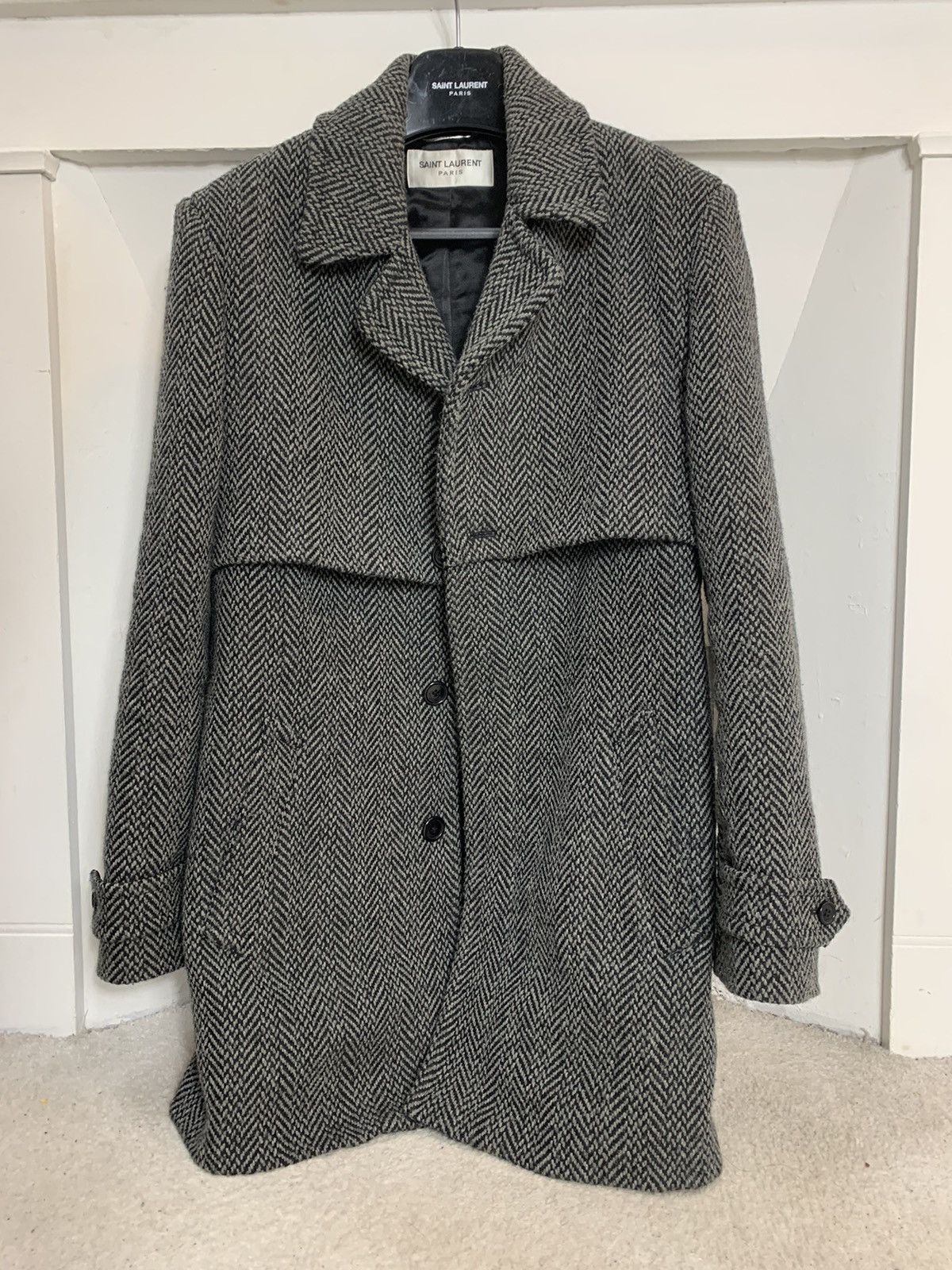 Saint Laurent 3k$ Gentlemen’s Grey coat