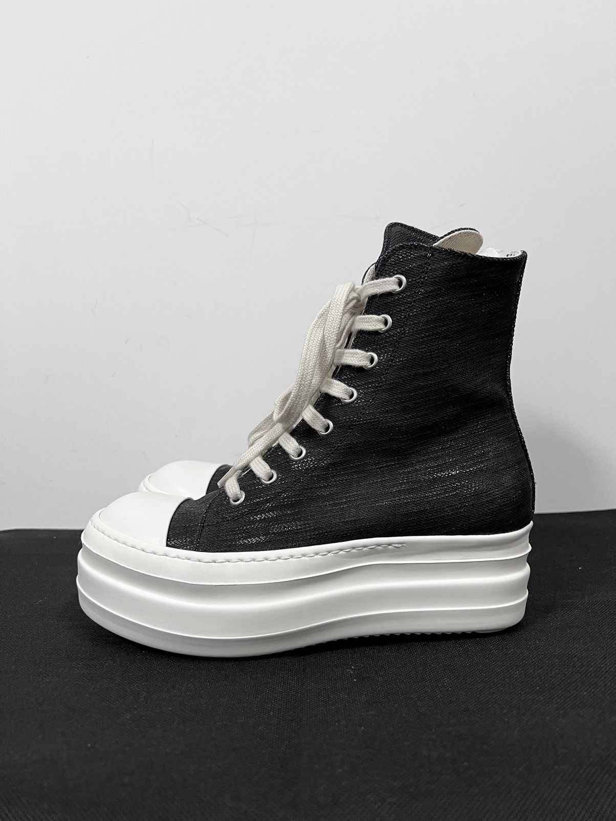 Rick Owens Drkshdw Rick owens drkshdw double bumper ramones Size US 6 / IT 36 - 2 Thumbnail