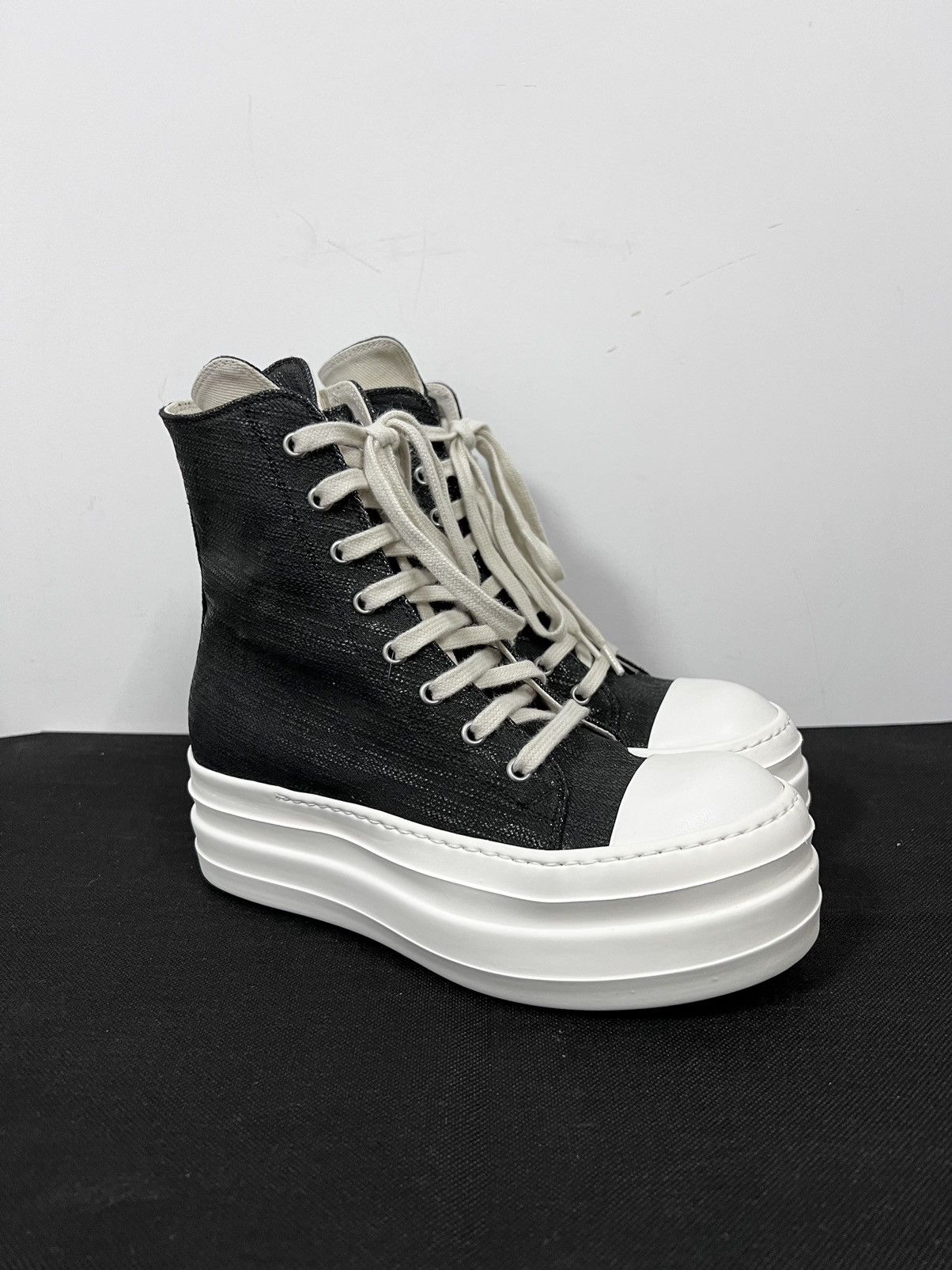 Rick Owens Drkshdw Rick owens drkshdw double bumper ramones Size US 6 / IT 36 - 4 Thumbnail