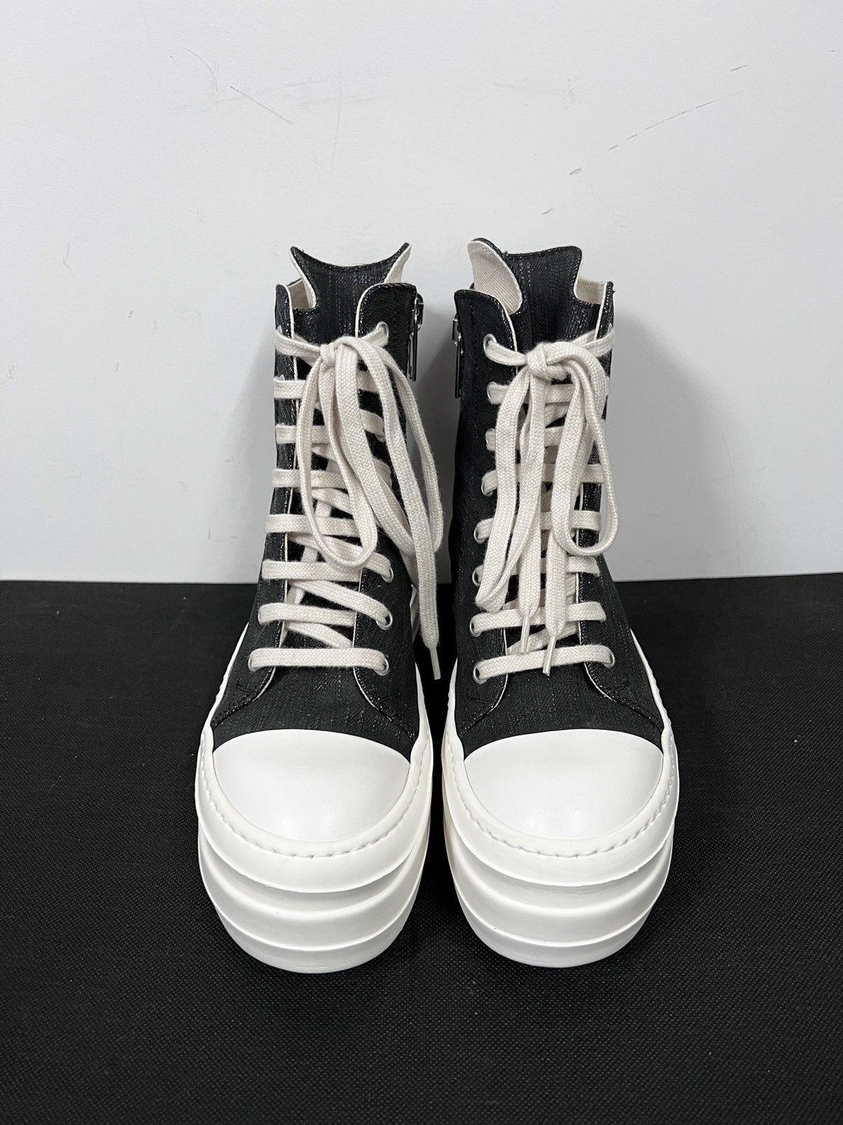 Rick Owens Drkshdw Rick owens drkshdw double bumper ramones Size US 6 / IT 36 - 3 Thumbnail