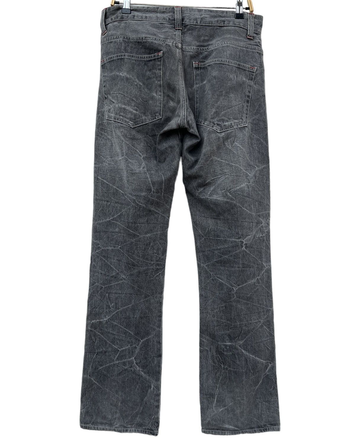 Japanese Brand Wild Life Skull Bones Denim Jeans Size US 32 / EU 48 - 8 Thumbnail