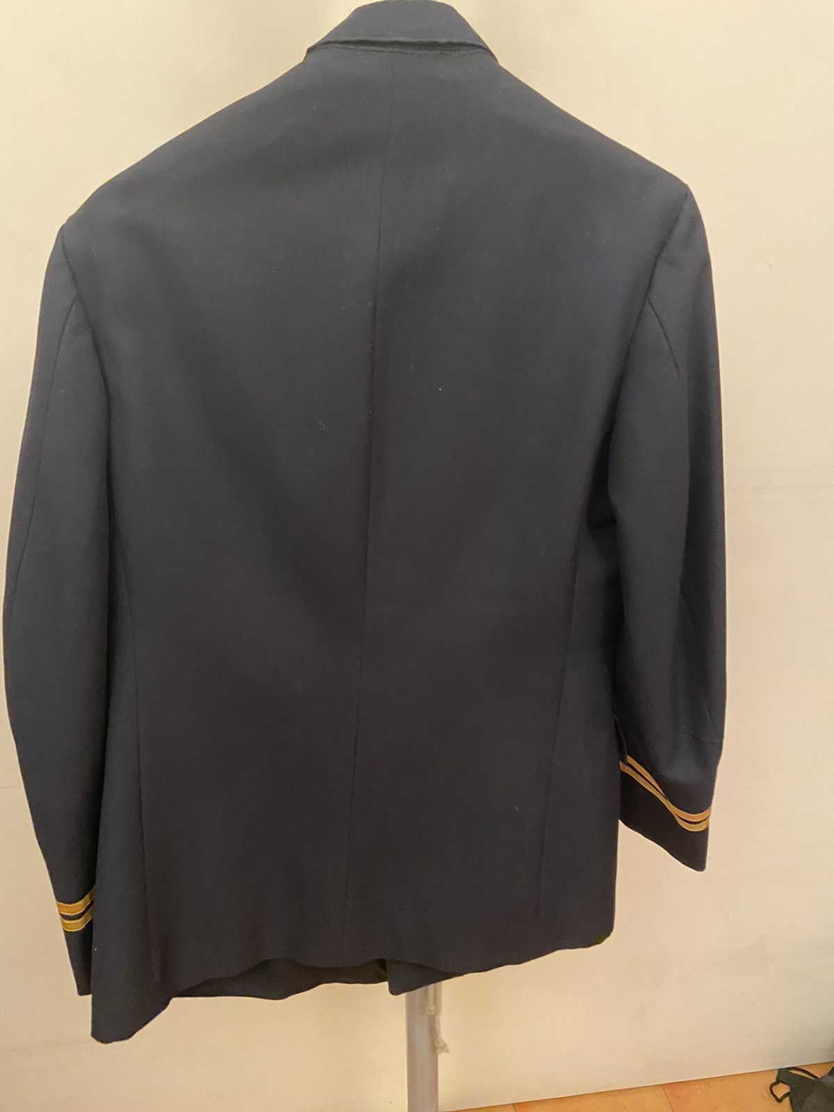 Vintage Vintage Navy Military Blazer Size US L / EU 52-54 / 3 - 6 Thumbnail