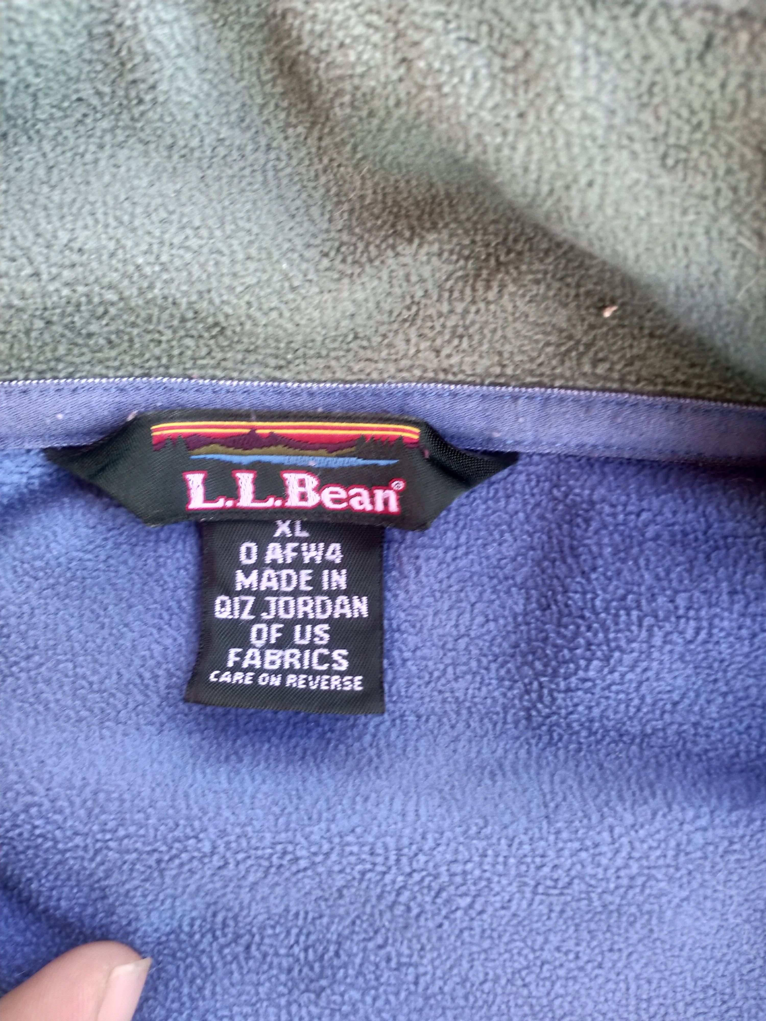 L.L. Bean × Polartec L.L.BEAN ZIPPER FLEECE JACKET Size US XL / EU 56 / 4 - 4 Thumbnail