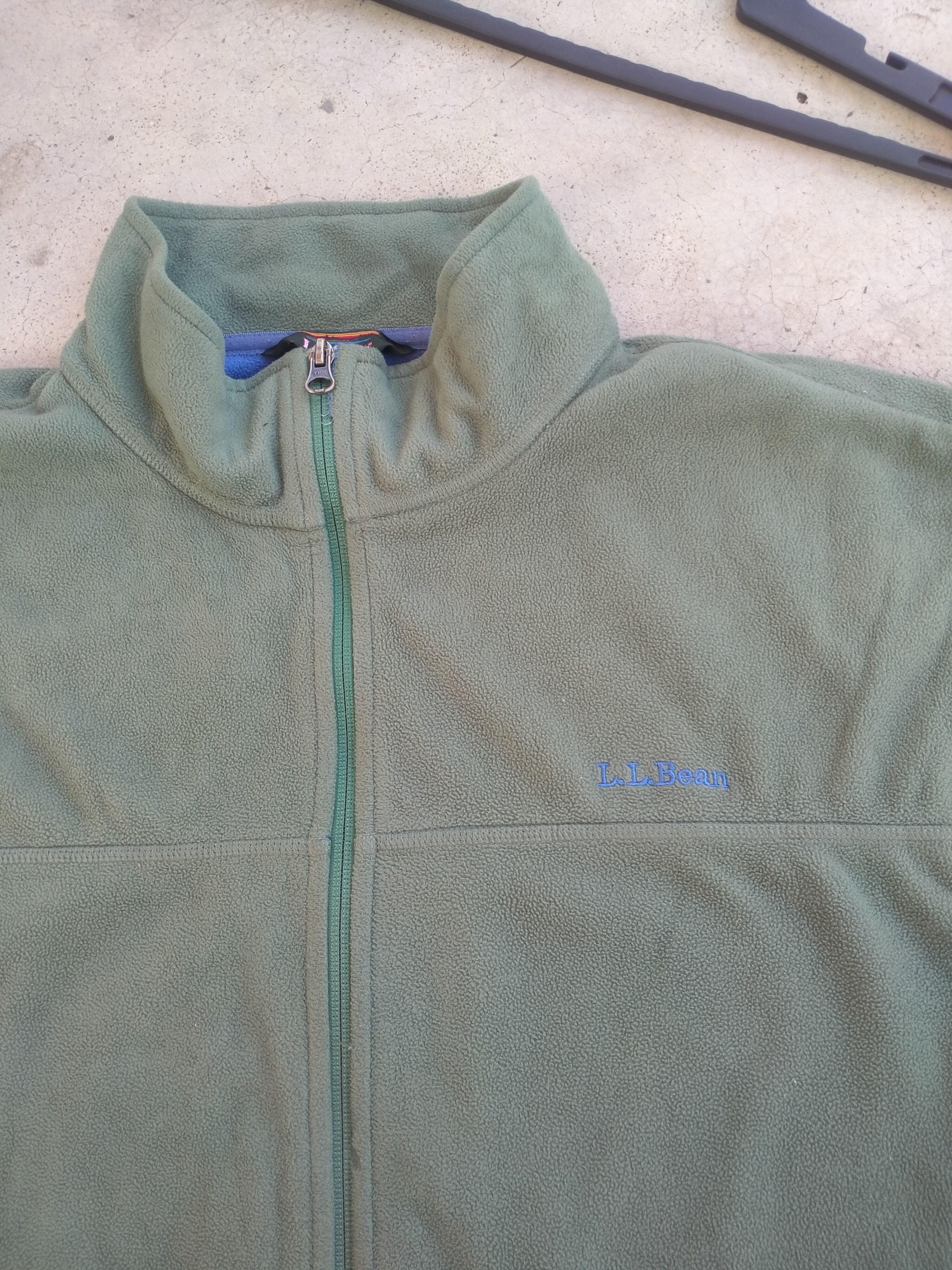 L.L. Bean × Polartec L.L.BEAN ZIPPER FLEECE JACKET Size US XL / EU 56 / 4 - 3 Thumbnail
