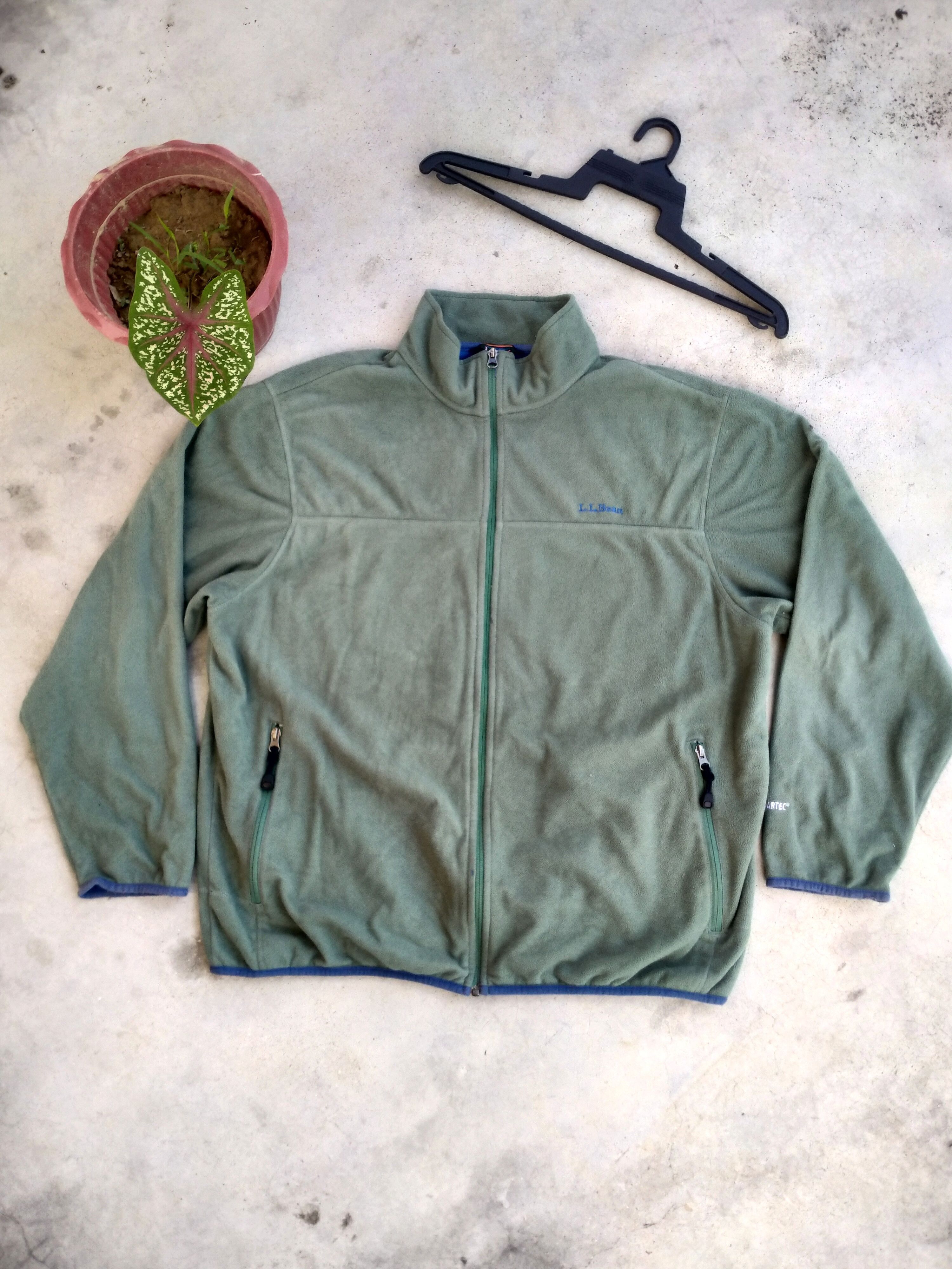 L.L. Bean × Polartec L.L.BEAN ZIPPER FLEECE JACKET Size US XL / EU 56 / 4 - 1 Thumbnail