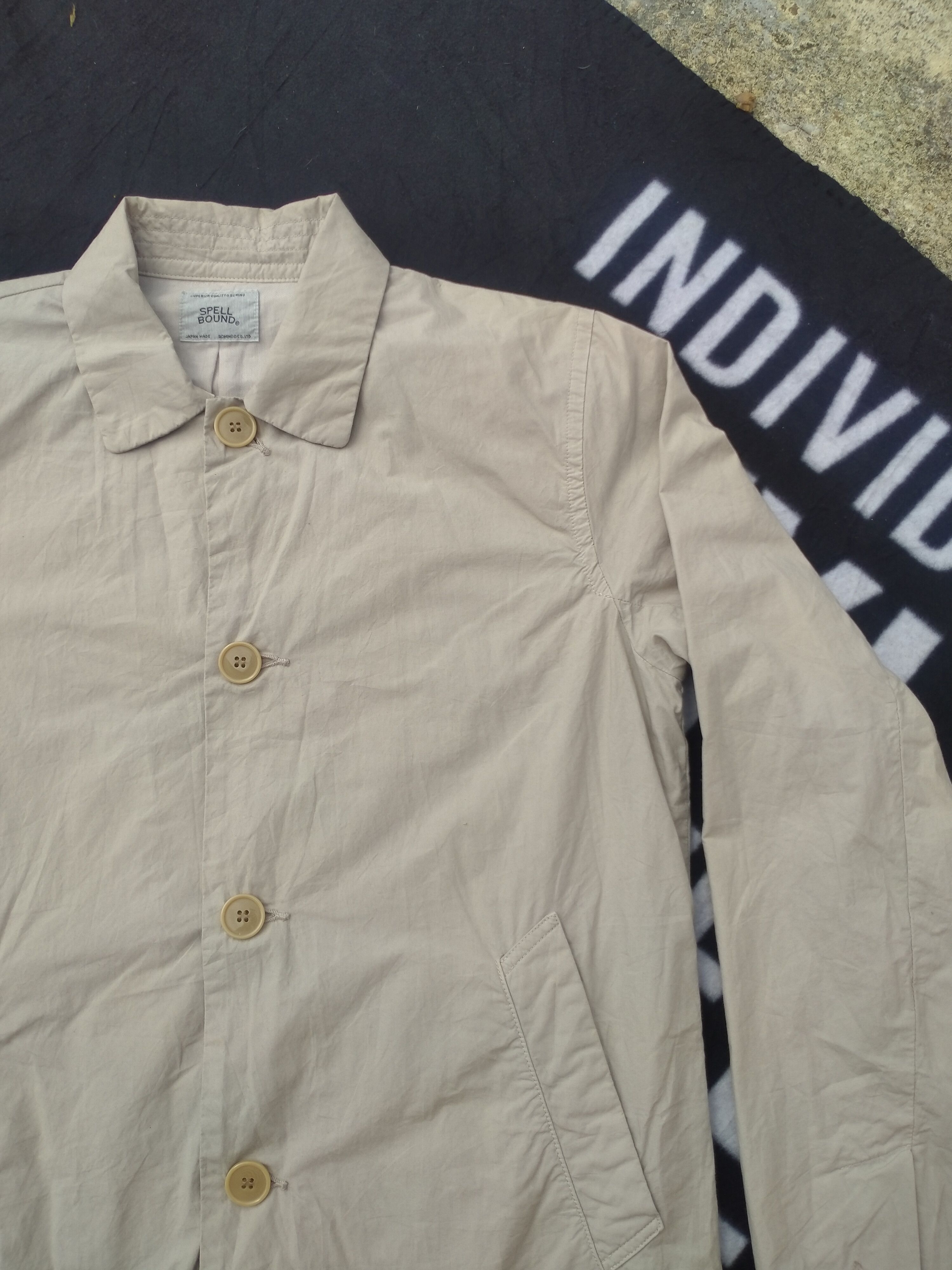 Japanese Brand SPELLBOUND BUTTON UP LONG JACKET Size US M / EU 48-50 / 2 - 3 Thumbnail