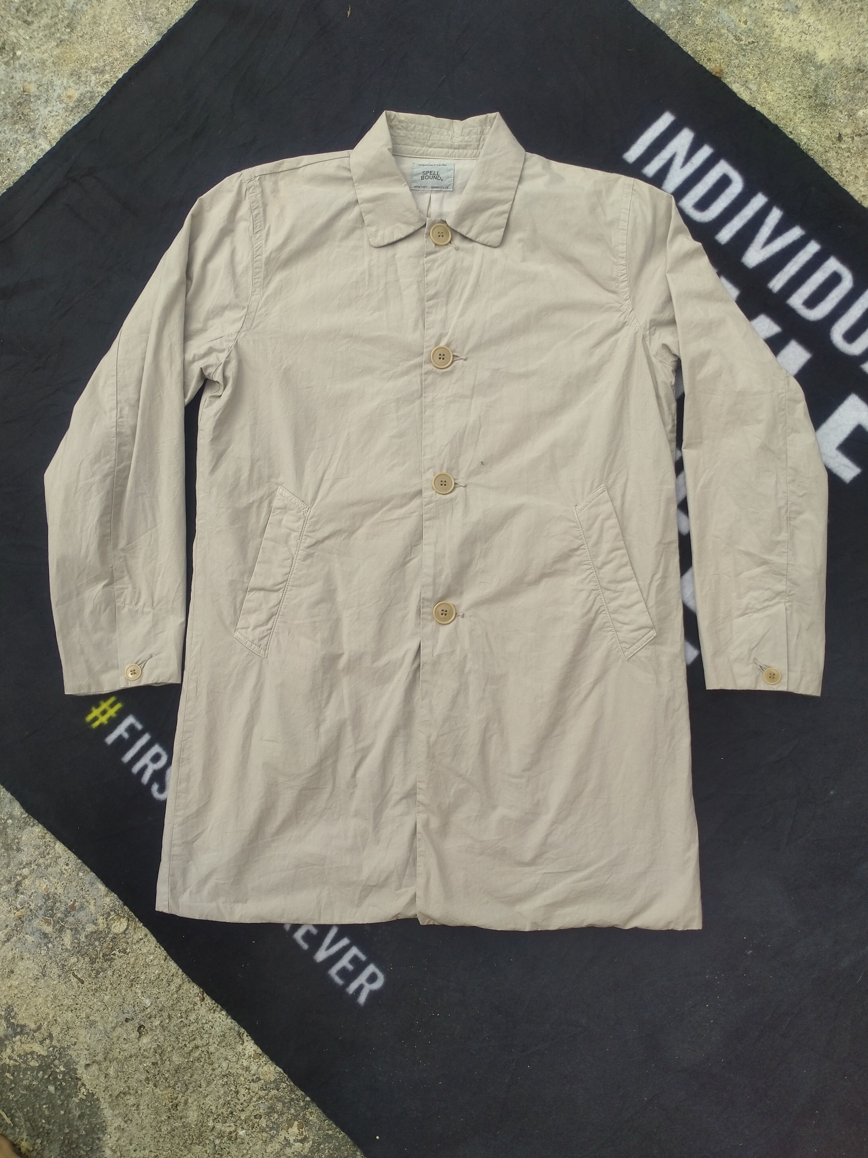 Japanese Brand SPELLBOUND BUTTON UP LONG JACKET Size US M / EU 48-50 / 2 - 2 Thumbnail