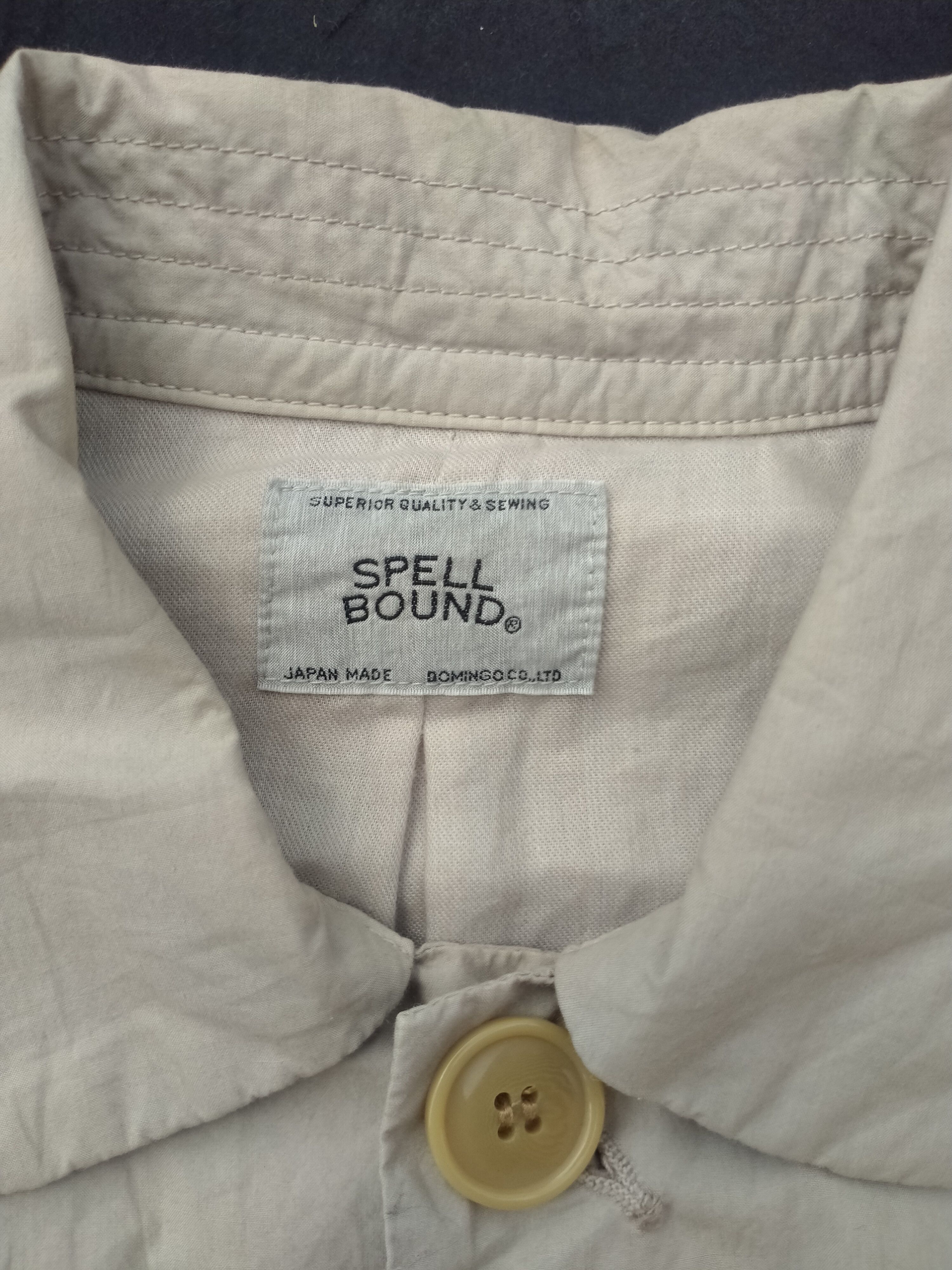 Japanese Brand SPELLBOUND BUTTON UP LONG JACKET Size US M / EU 48-50 / 2 - 4 Thumbnail