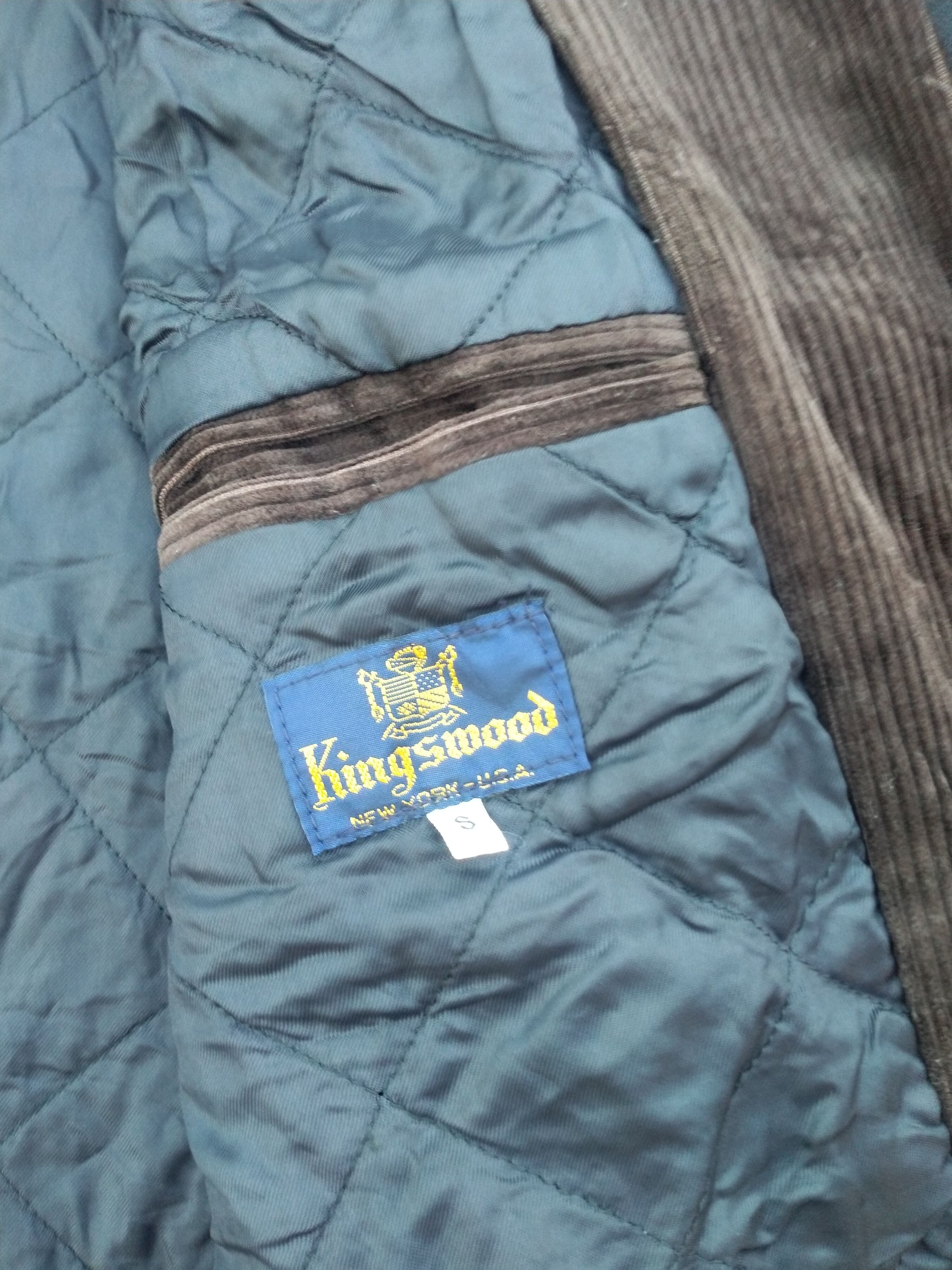 Vintage KINGSWOOD CONDUROY JACKET Size US XXL / EU 58 / 5 - 6 Thumbnail