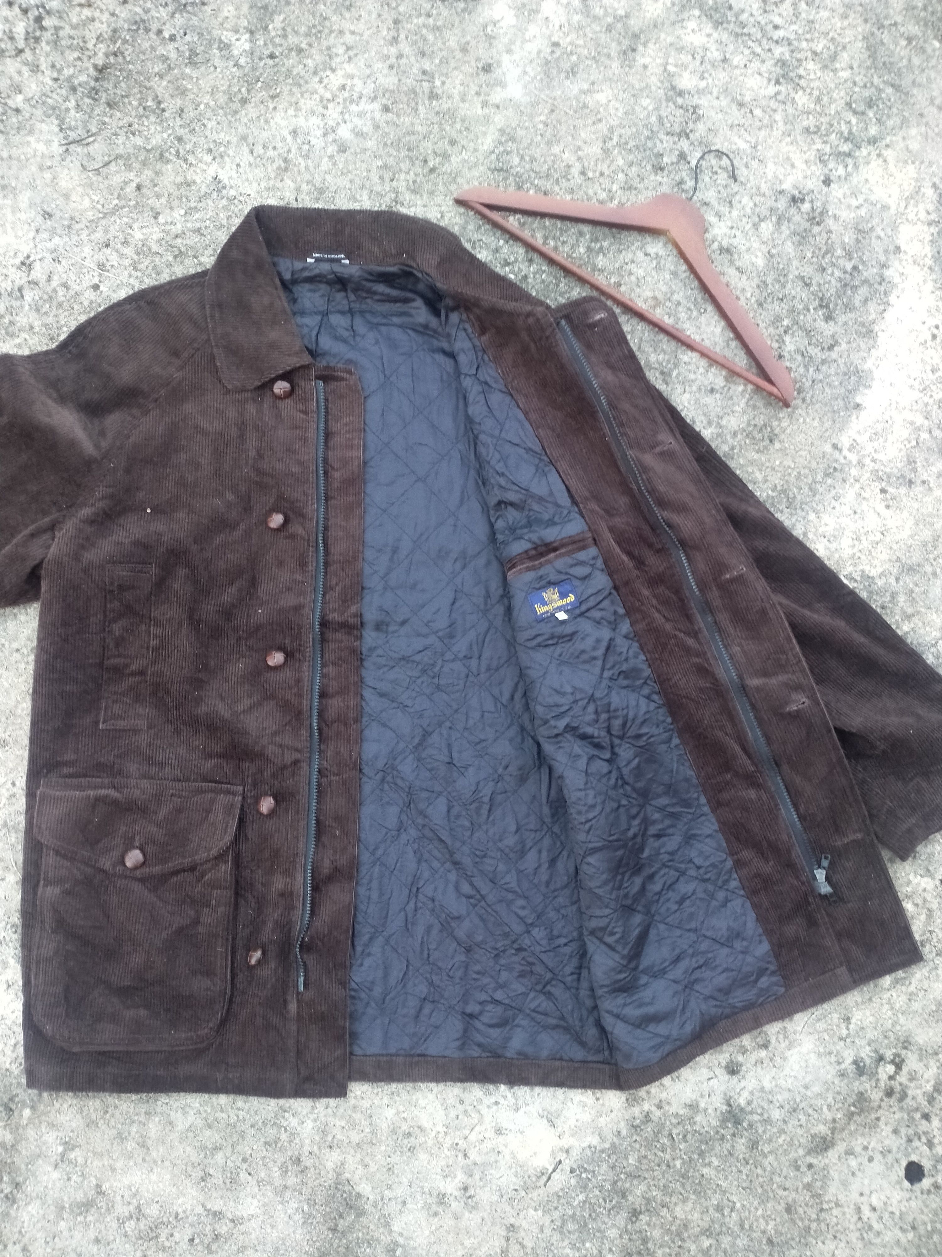 Vintage KINGSWOOD CONDUROY JACKET Size US XXL / EU 58 / 5 - 3 Thumbnail