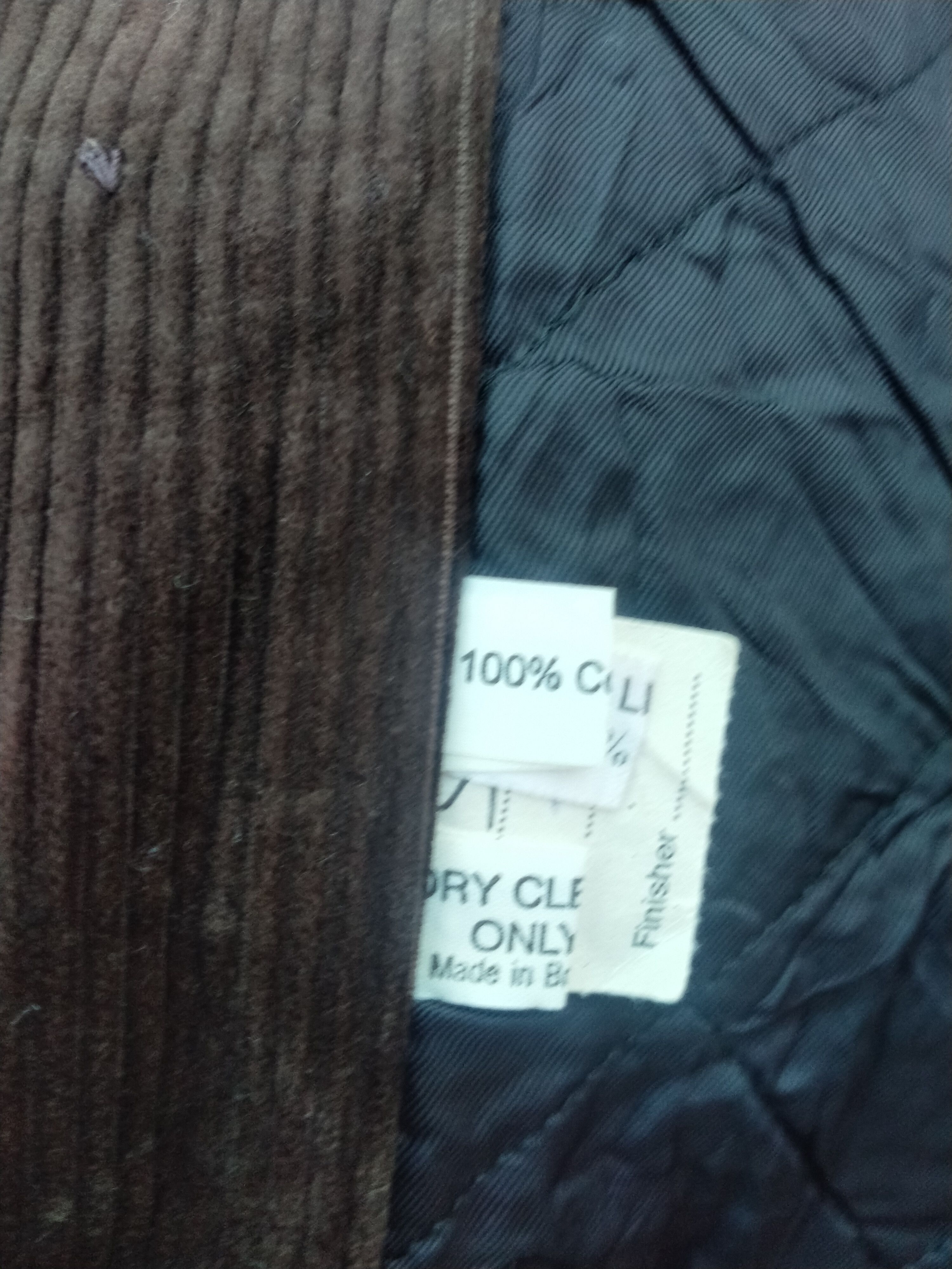 Vintage KINGSWOOD CONDUROY JACKET Size US XXL / EU 58 / 5 - 7 Thumbnail