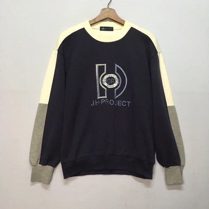 Vintage Intero Field Embroidery Big Logo Crewneck Sweatshirt