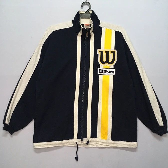 Vintage × Wilson Vintage Wilson Softball Zip Ups Sweatshirts Size US L / EU 52-54 / 3 - 1 Thumbnail