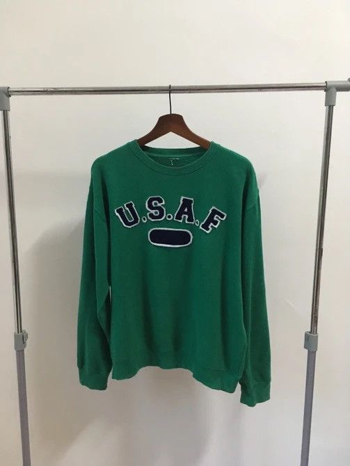 Other USAF U.S Air Force Spell Out Crewneck Pullover Sweatshirts Size US L / EU 52-54 / 3 - 1 Thumbnail