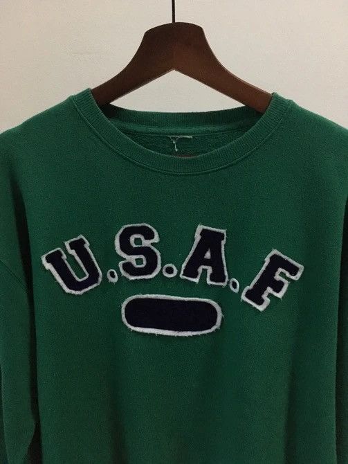 Other USAF U.S Air Force Spell Out Crewneck Pullover Sweatshirts Size US L / EU 52-54 / 3 - 3 Thumbnail