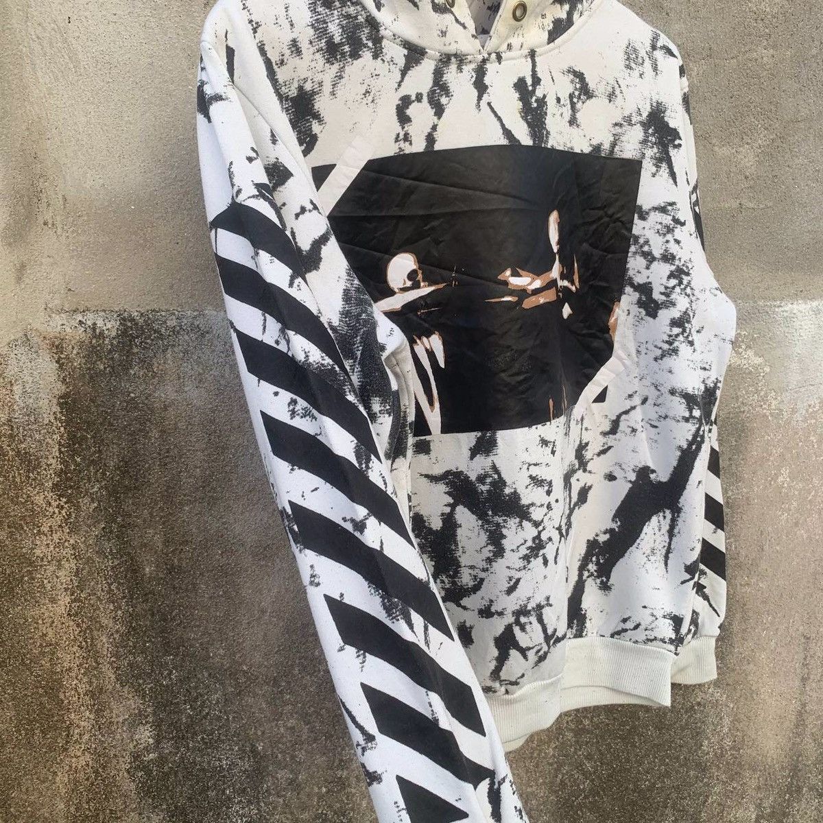 Other Like Off-White Design Pattern Pullover Unbranded Hooded Size US M / EU 48-50 / 2 - 6 Thumbnail