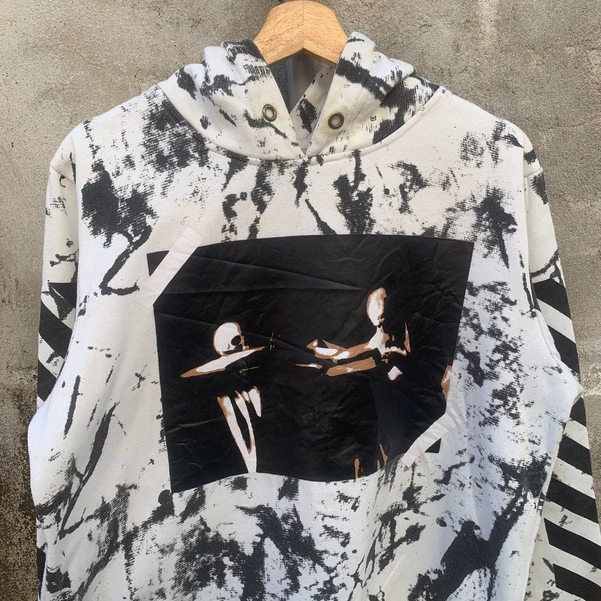 Other Like Off-White Design Pattern Pullover Unbranded Hooded Size US M / EU 48-50 / 2 - 3 Thumbnail