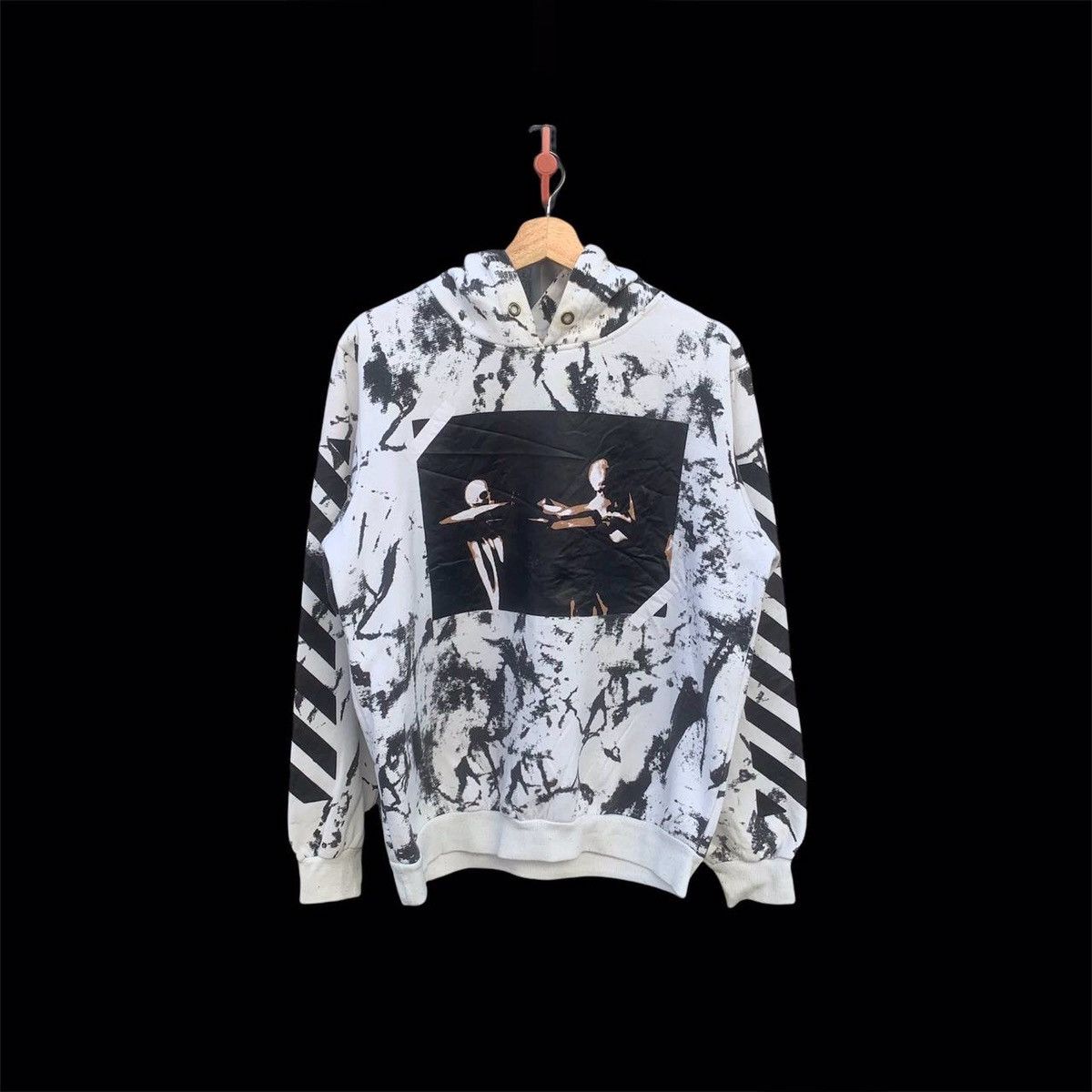 Other Like Off-White Design Pattern Pullover Unbranded Hooded Size US M / EU 48-50 / 2 - 1 Thumbnail