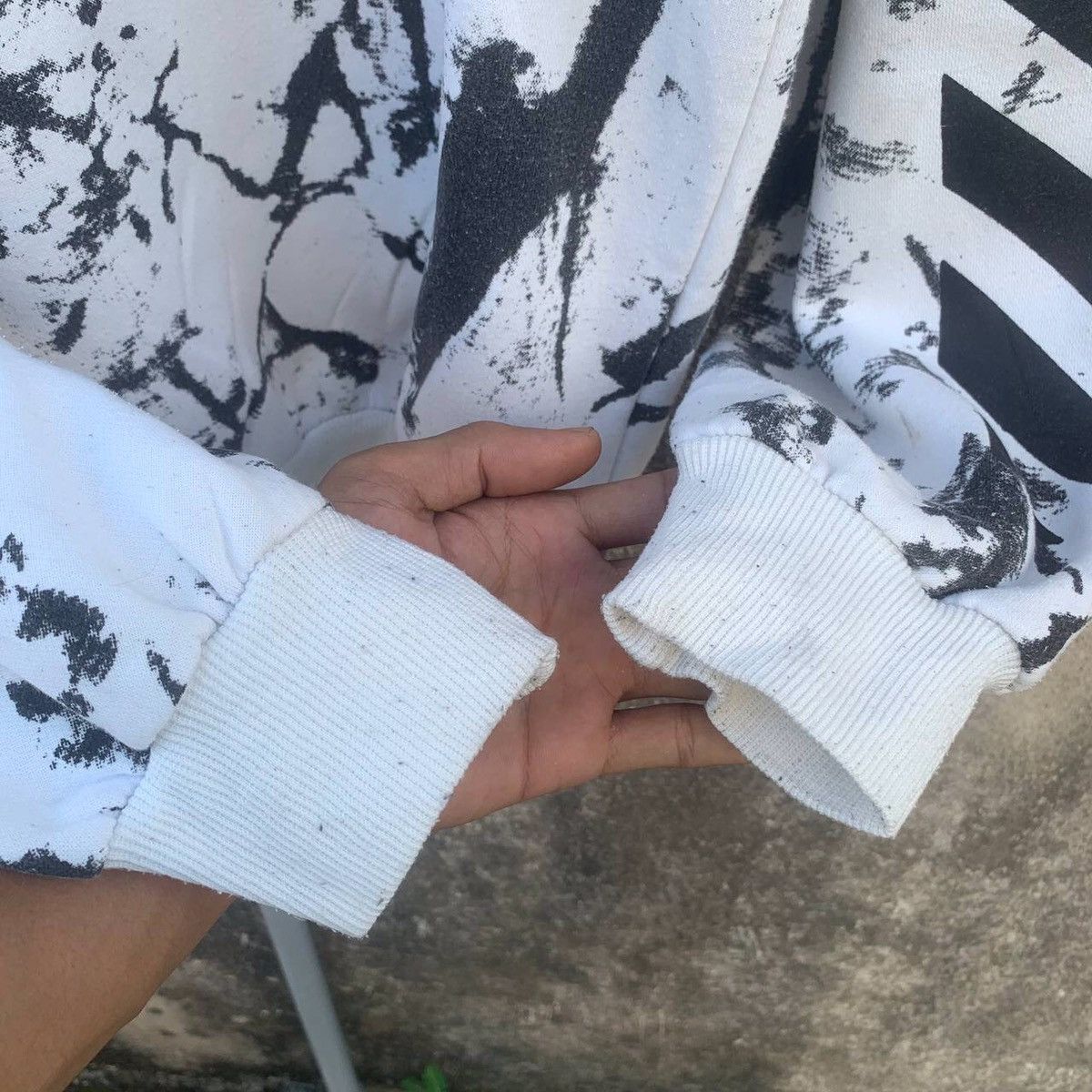 Other Like Off-White Design Pattern Pullover Unbranded Hooded Size US M / EU 48-50 / 2 - 12 Thumbnail
