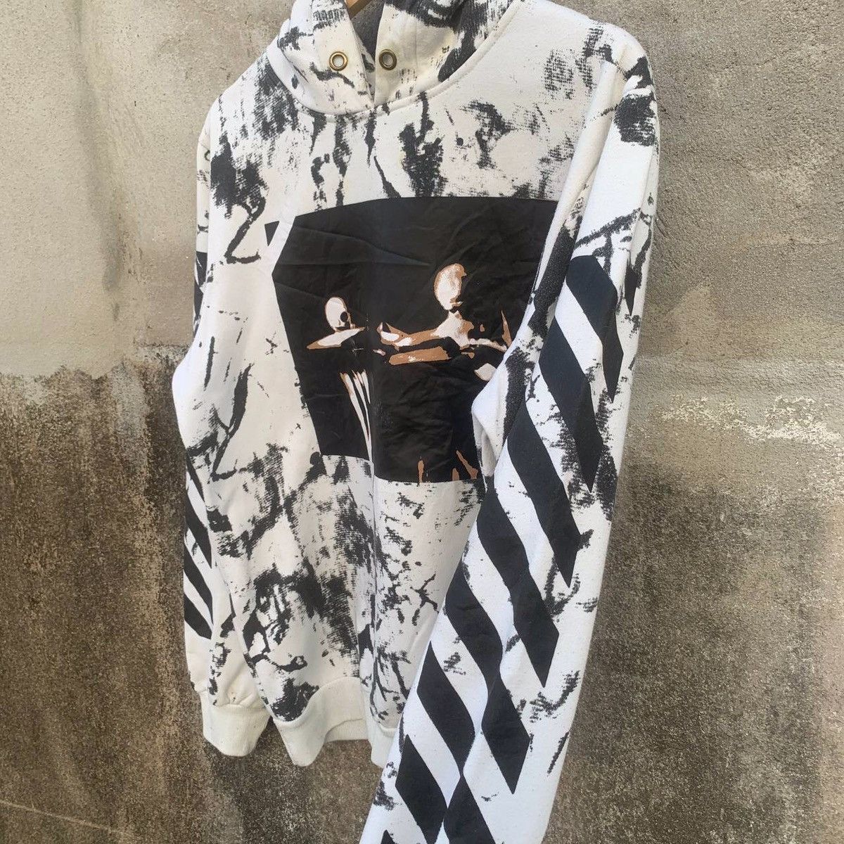 Other Like Off-White Design Pattern Pullover Unbranded Hooded Size US M / EU 48-50 / 2 - 7 Thumbnail