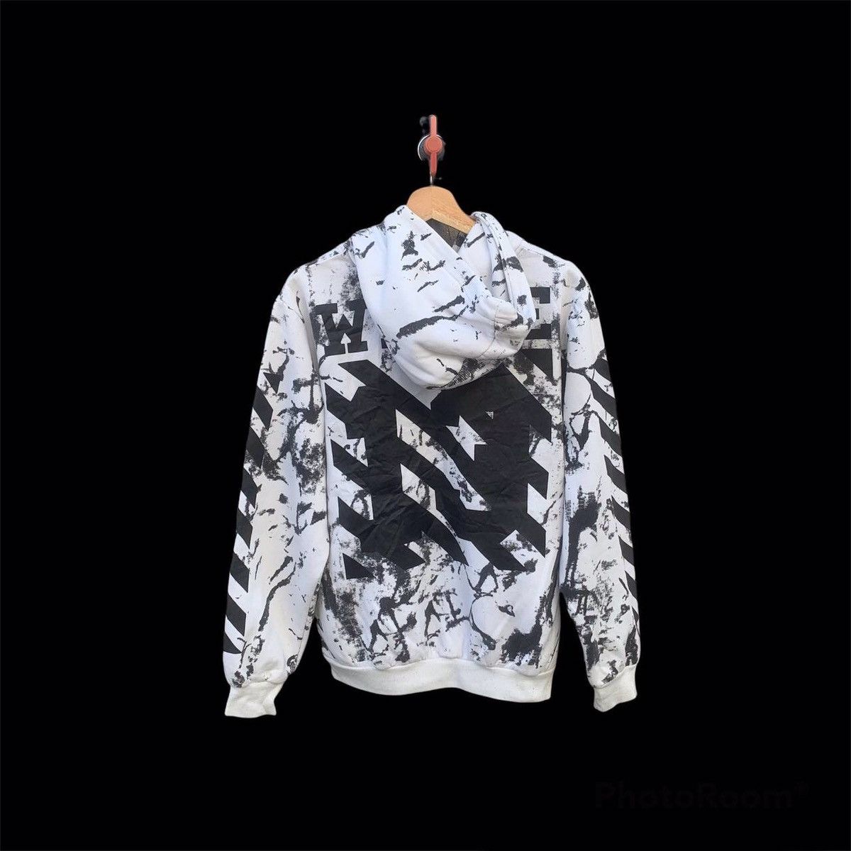 Other Like Off-White Design Pattern Pullover Unbranded Hooded Size US M / EU 48-50 / 2 - 2 Thumbnail