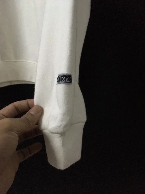 Japanese Brand DJ Honda Big Logo Back Crewneck Hip Hop Pullover Sweatshirts Size US M / EU 48-50 / 2 - 6 Thumbnail