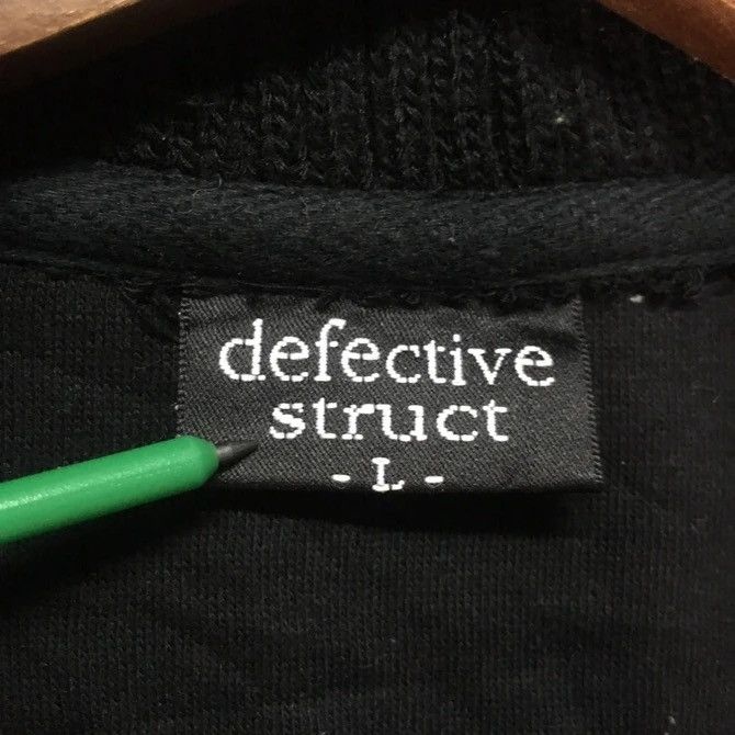 Japanese Brand × Vintage Defective Struct Zip Ups Sweater Size US L / EU 52-54 / 3 - 5 Thumbnail