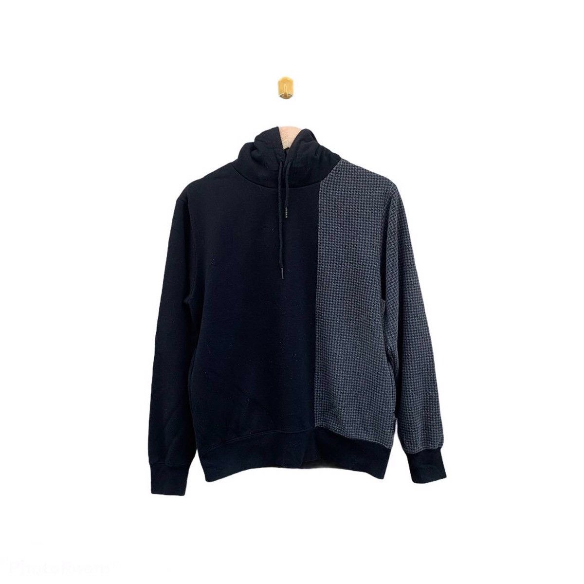 Designer × Hiroko Koshino Homme Vintage HK Hiroko Koshino London Hooded Pullover Sweatshirts Size US M / EU 48-50 / 2 - 1 Thumbnail