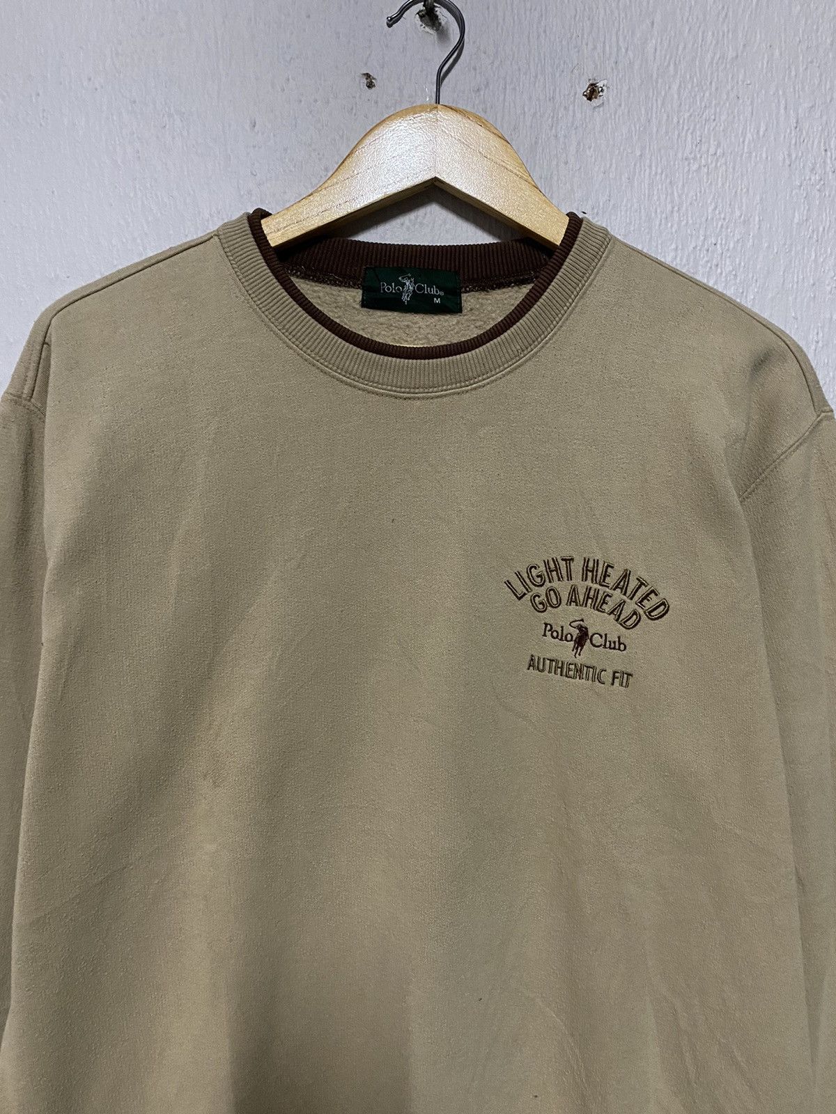 Beverly Hills Polo Club Vintage Polo Club Sweatshirt Khakis Colour Style Size US L / EU 52-54 / 3 - 2 Thumbnail