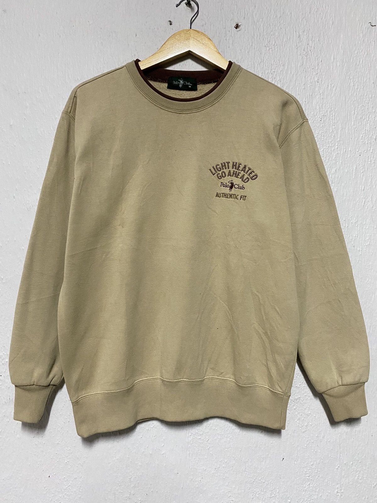 Beverly Hills Polo Club Vintage Polo Club Sweatshirt Khakis Colour Style Size US L / EU 52-54 / 3 - 1 Thumbnail