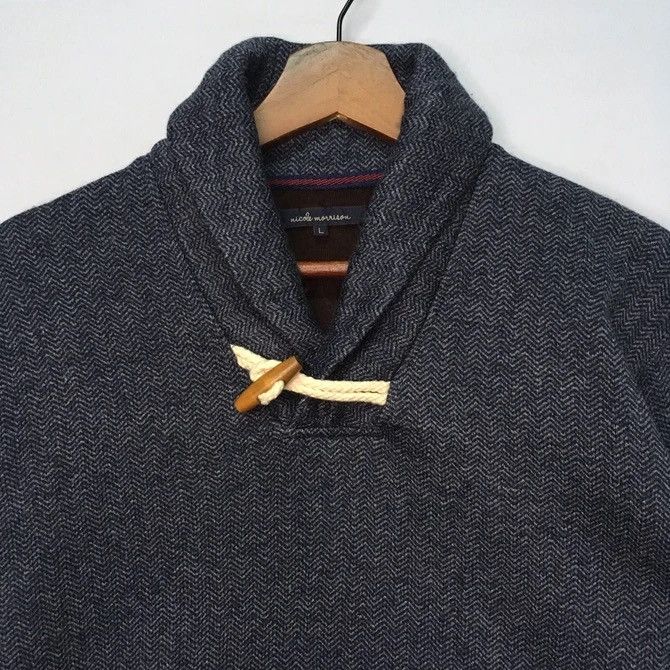 Nicole Morrison Shawl Collar Sweater