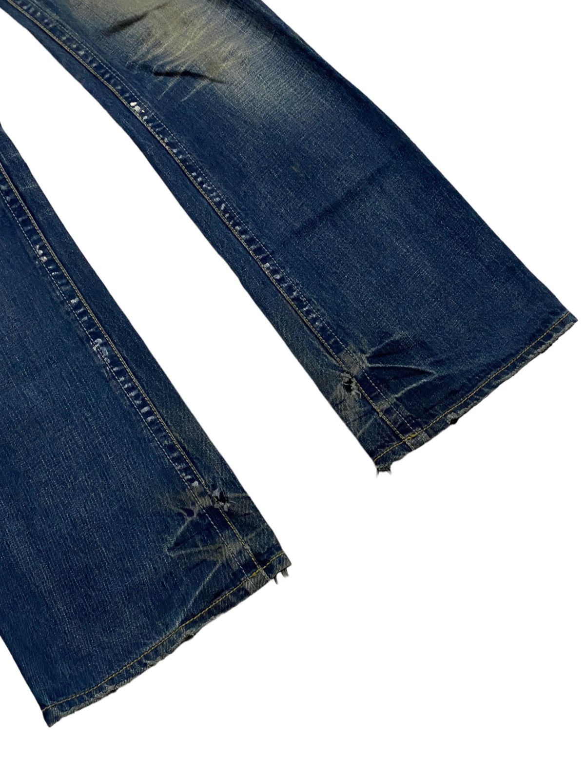 Japanese Brand Semantic Design Multipockets Bondage Punk Style Jeans Size US 31 - 4 Thumbnail