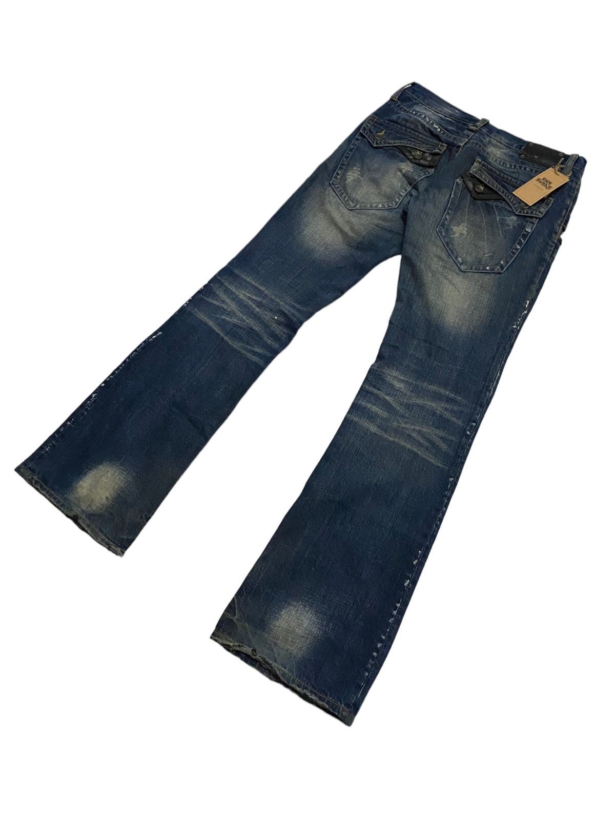 Japanese Brand Semantic Design Multipockets Bondage Punk Style Jeans Size US 31 - 13 Thumbnail
